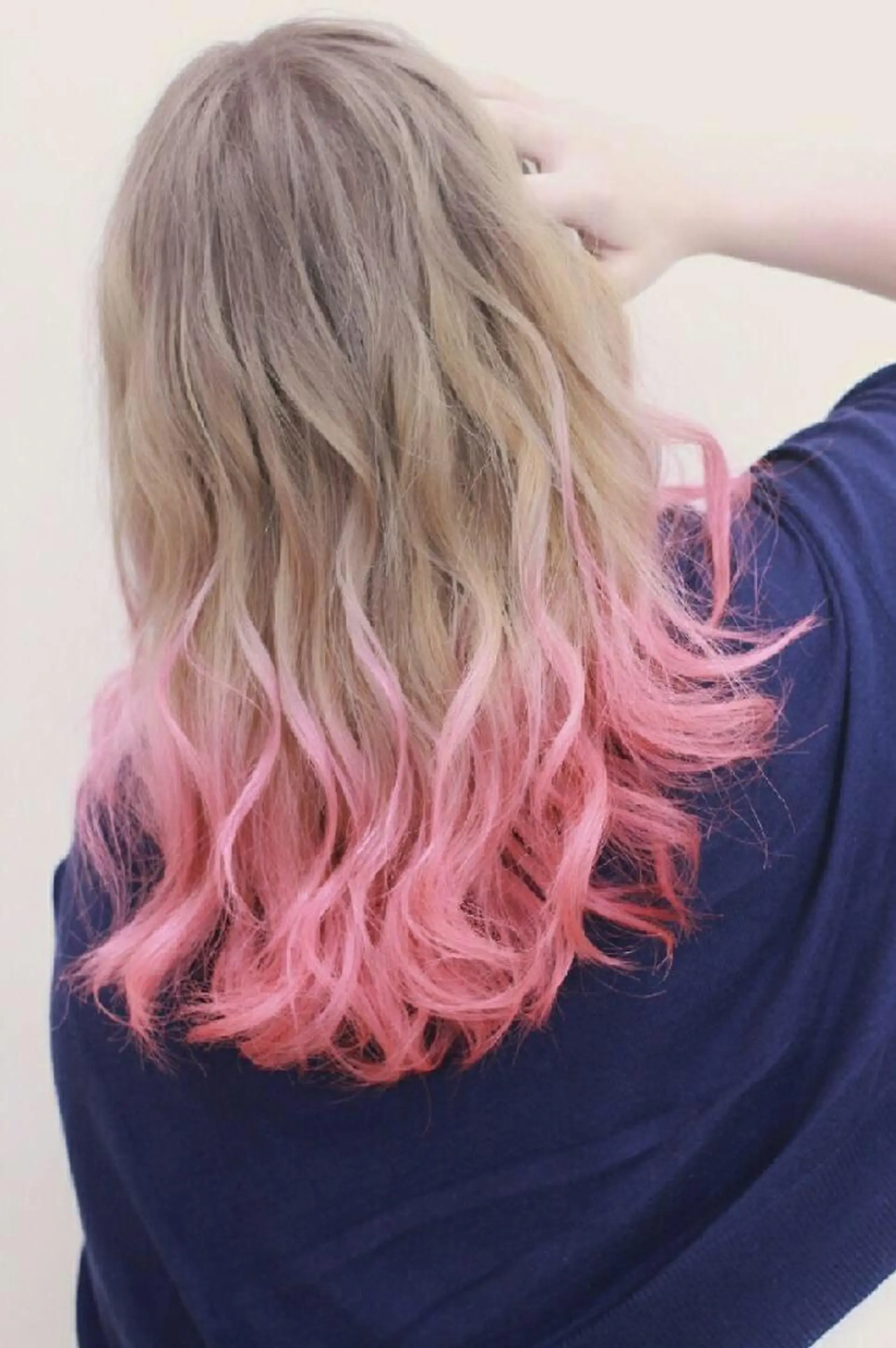 ロング カラー チビ編み込みエクステ シールEXどぅ〜すのヘアスタイル