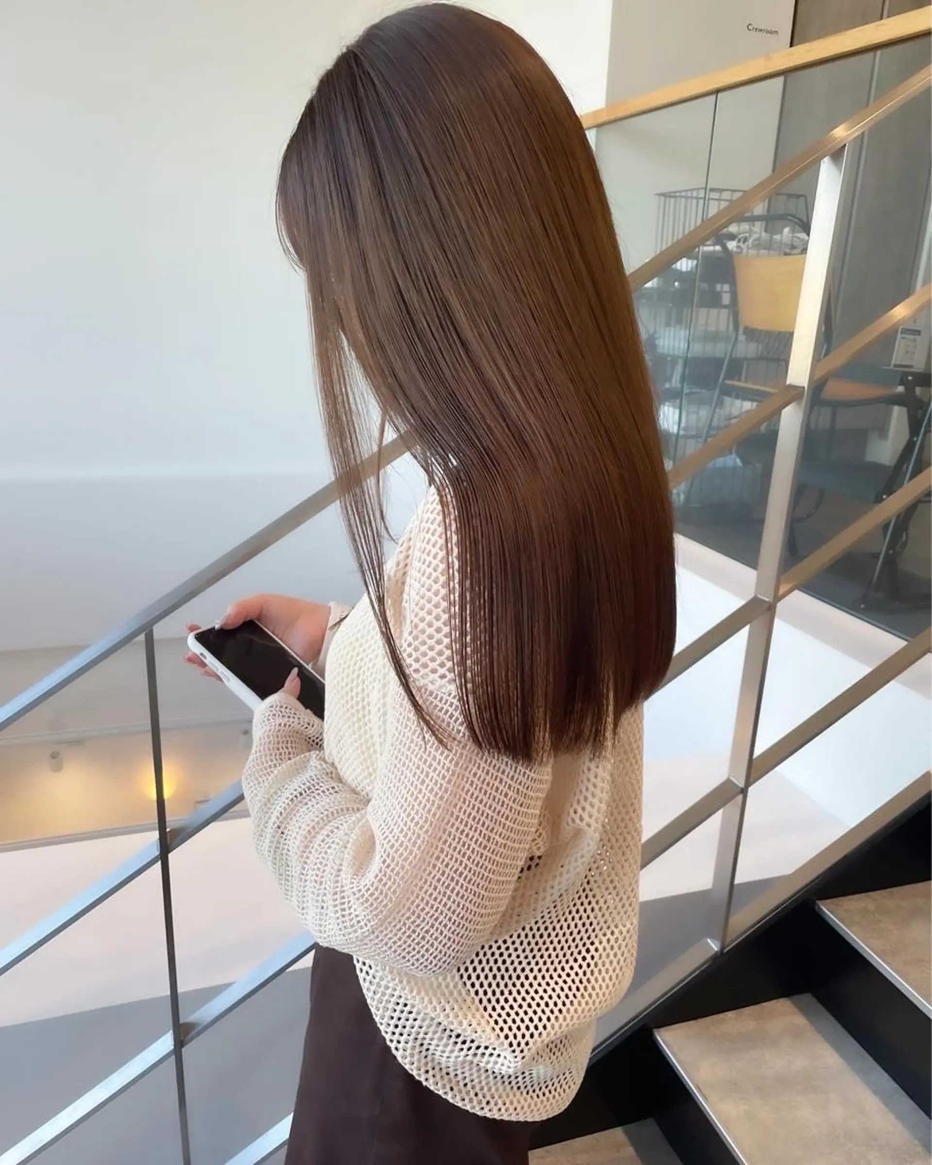 ミディアム カラー ヘアアレンジ アイブロウ ミニボブ/ブリーチ 🌈MISATOのヘアスタイル