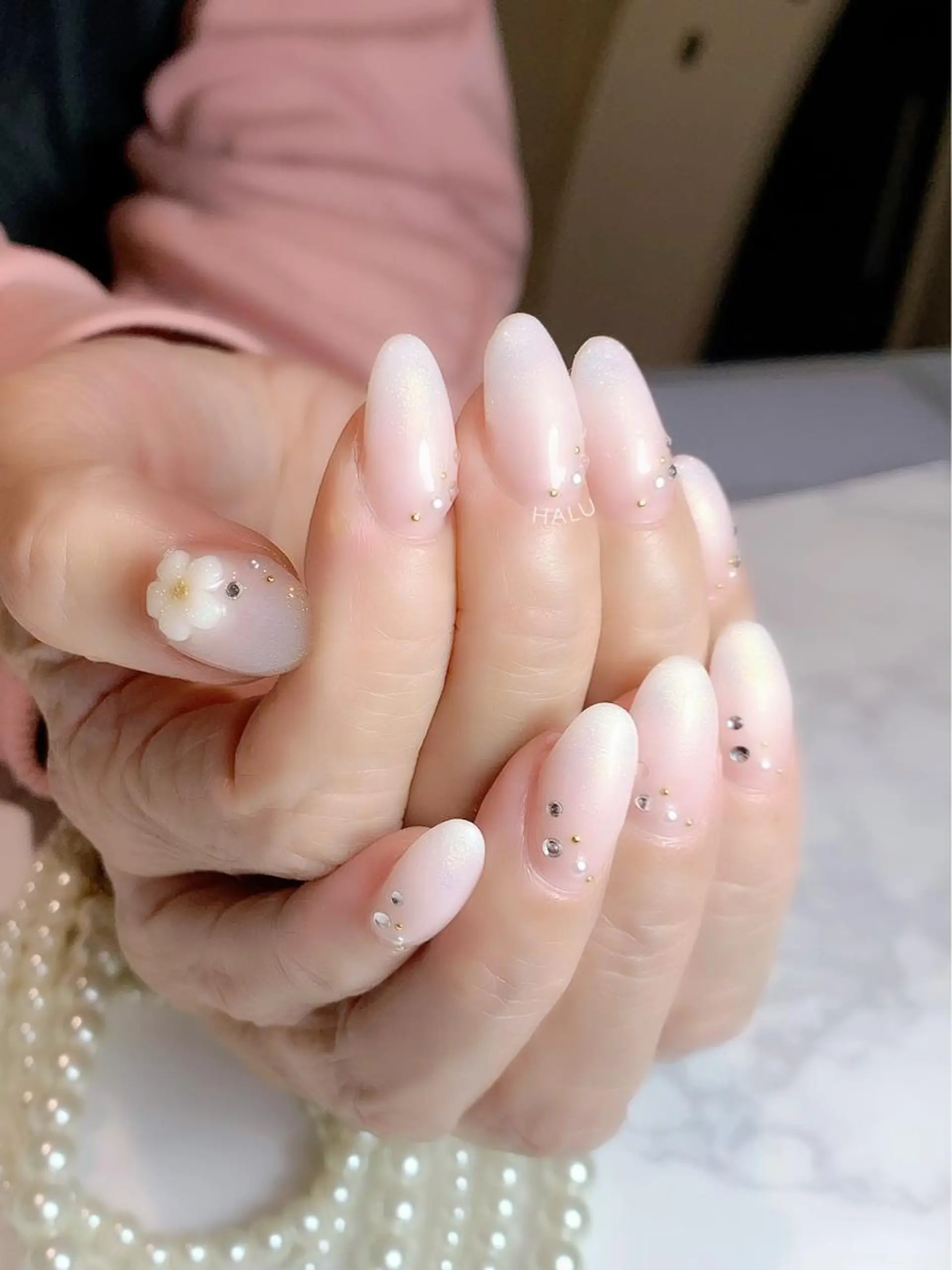 ネイル ラメ(グリッター) HALU ハルのネイルデザイン