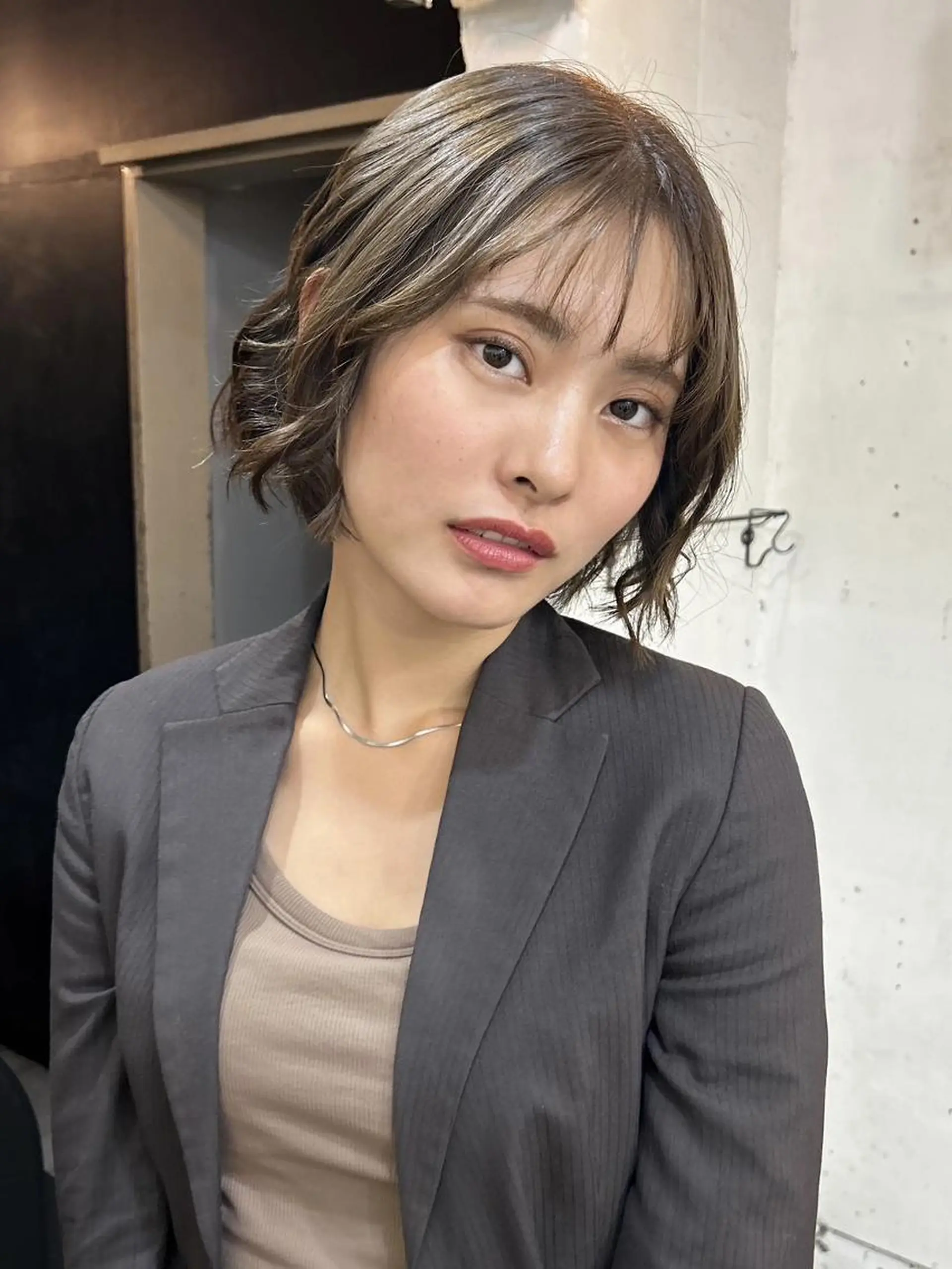 ショート カット ヘアカラー パーマ トリートメント 🌼U24 ヘアデザインラボのヘアスタイル