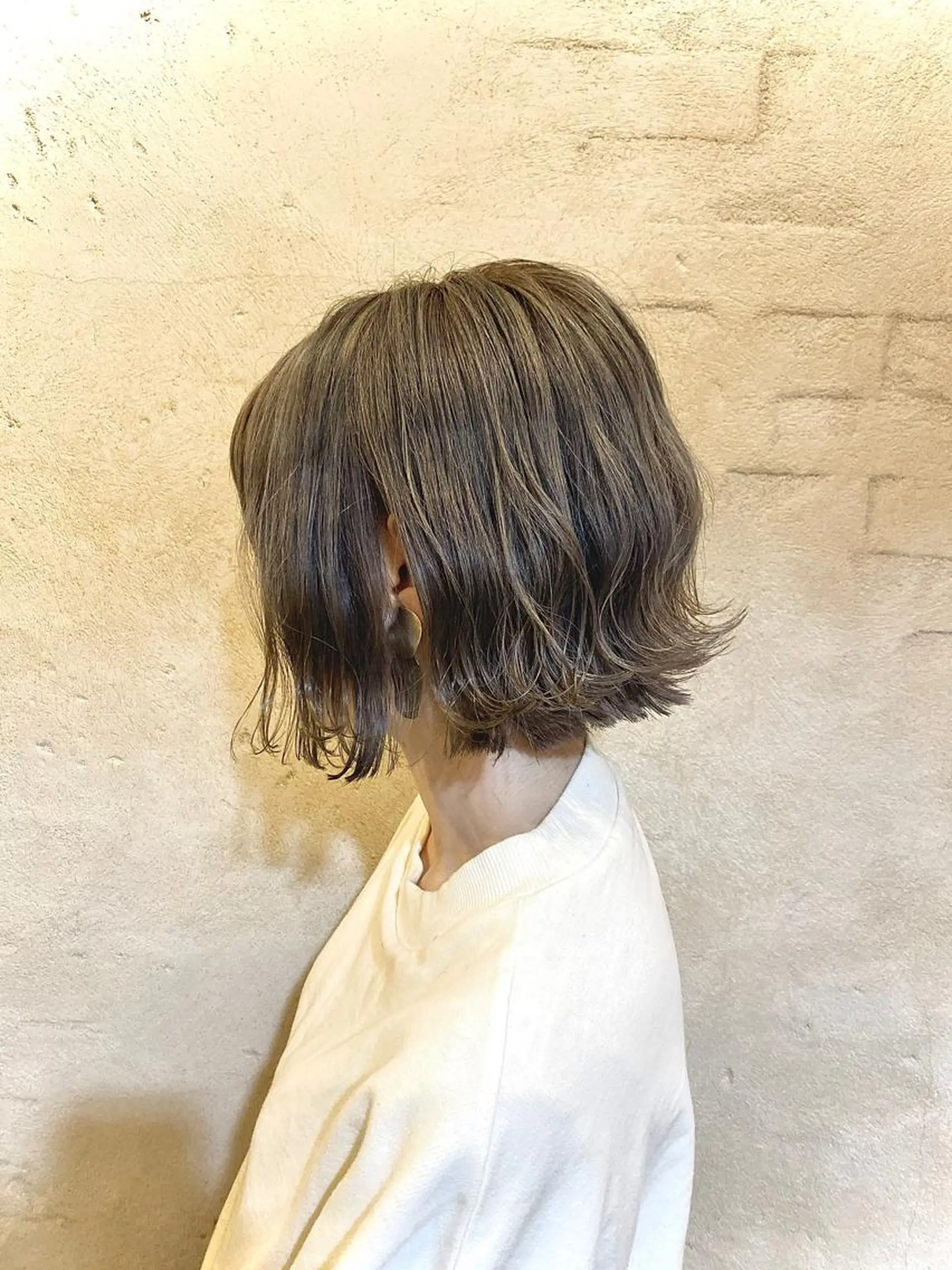 ミディアム カラー umber royce所属・SEKIMOTO IBUKIのヘアスタイル