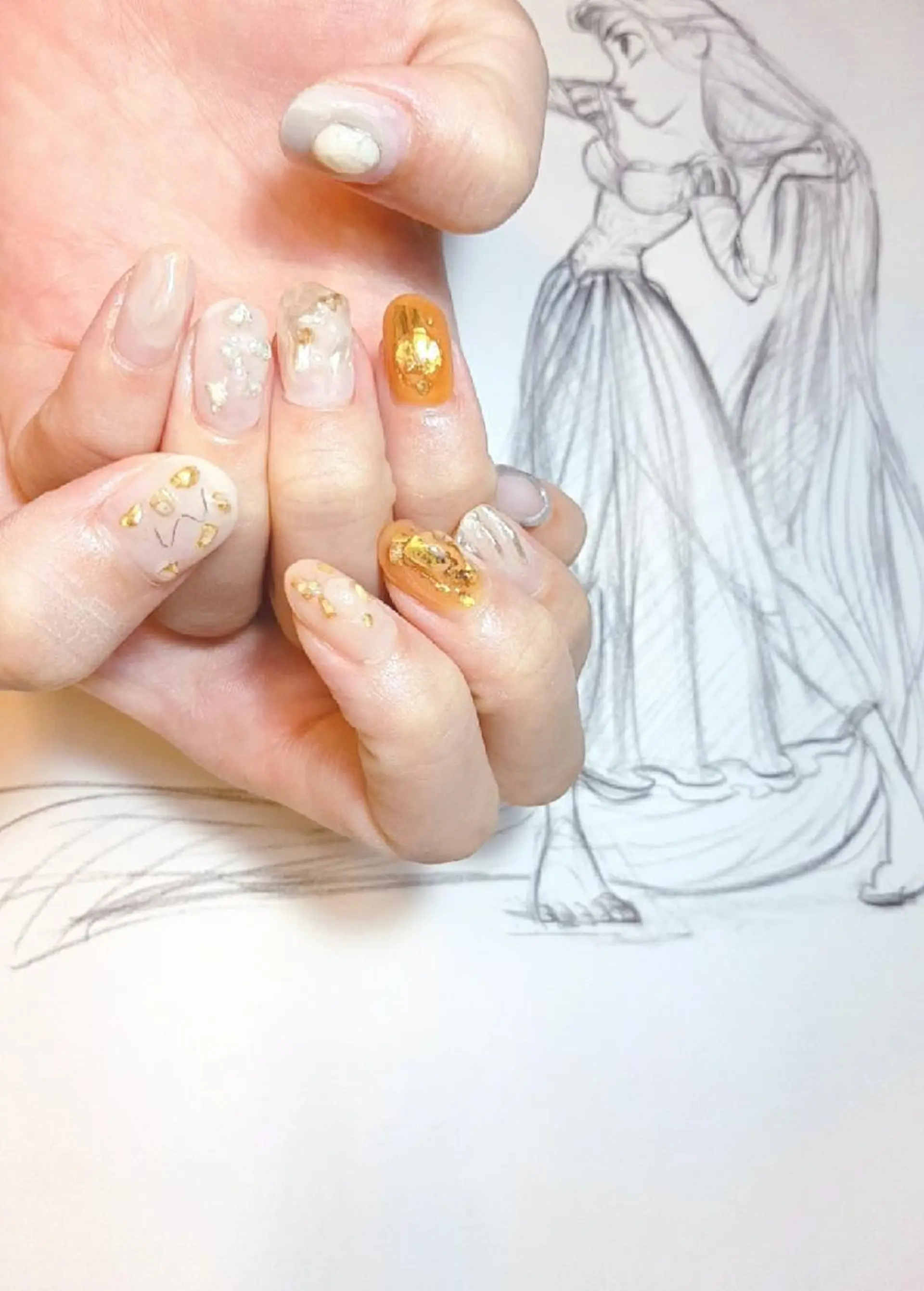 ネイル ニュアンスネイル owlnail /持込みデザイン専門のネイルデザイン