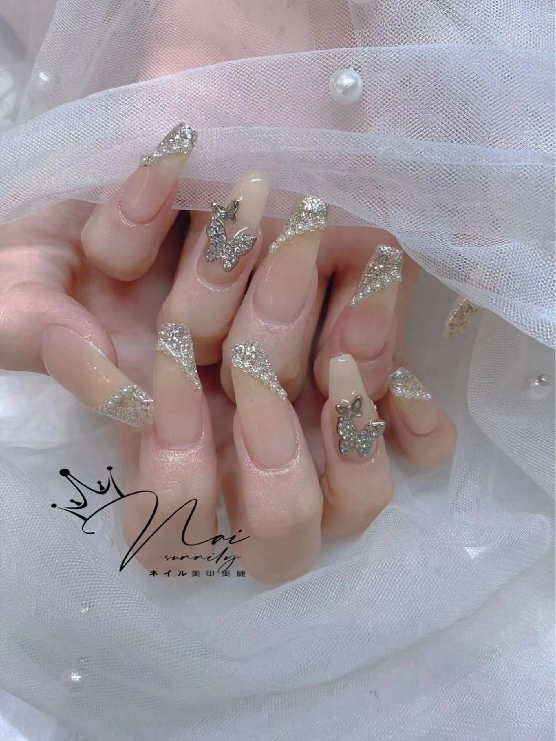 ネイル 長さだし専門店 M2　rikaのネイルデザイン