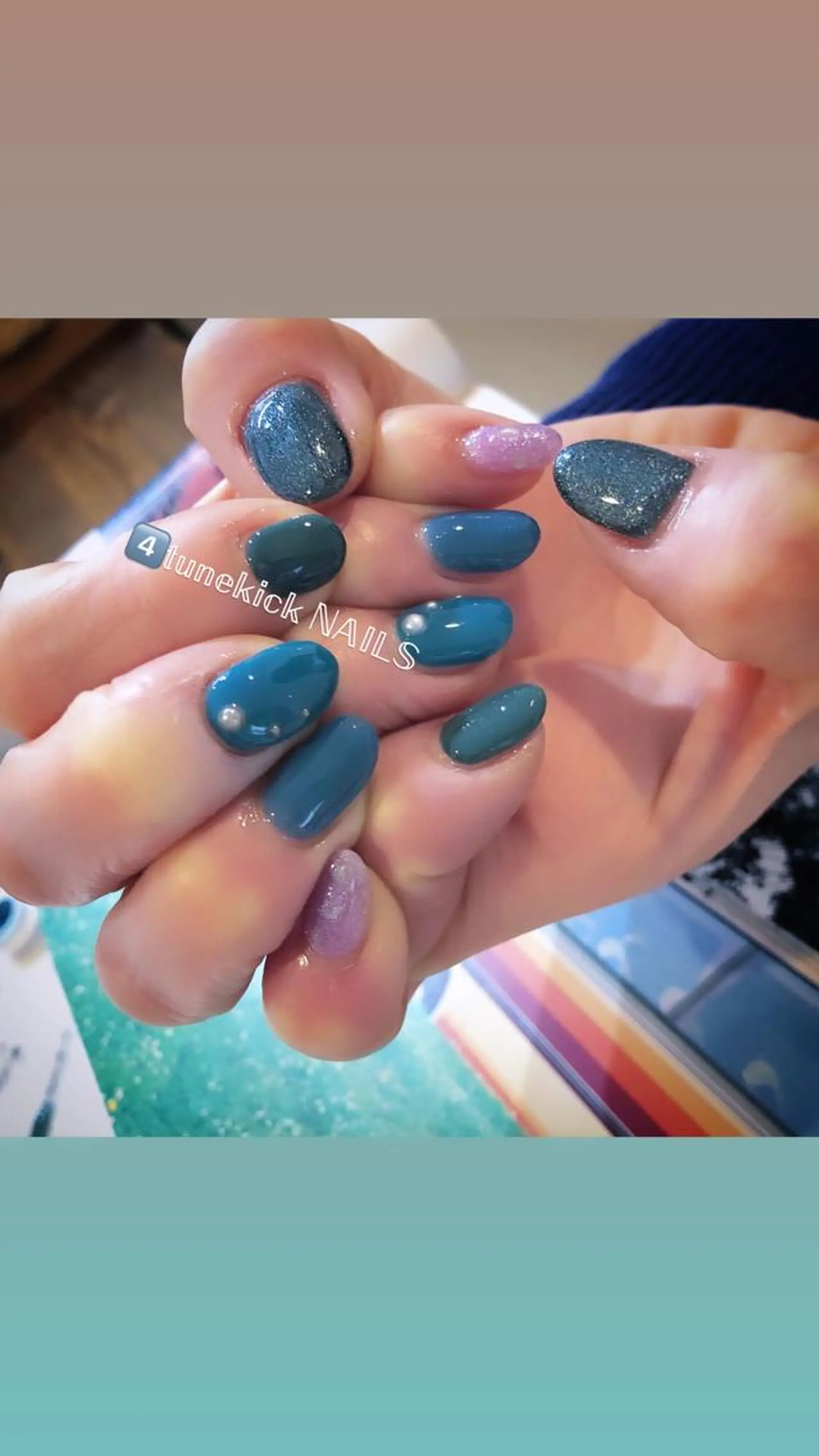 ネイル 4tunekick NAILS(フォーチュンキックネイルズ)所属・光森 淳子のネイルデザイン
