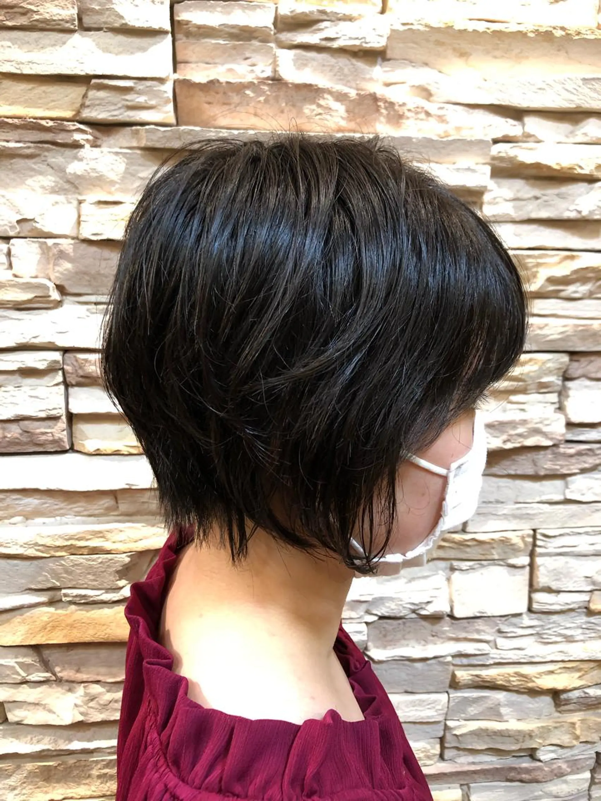 ショート パーマ 本多 美羽のヘアスタイル