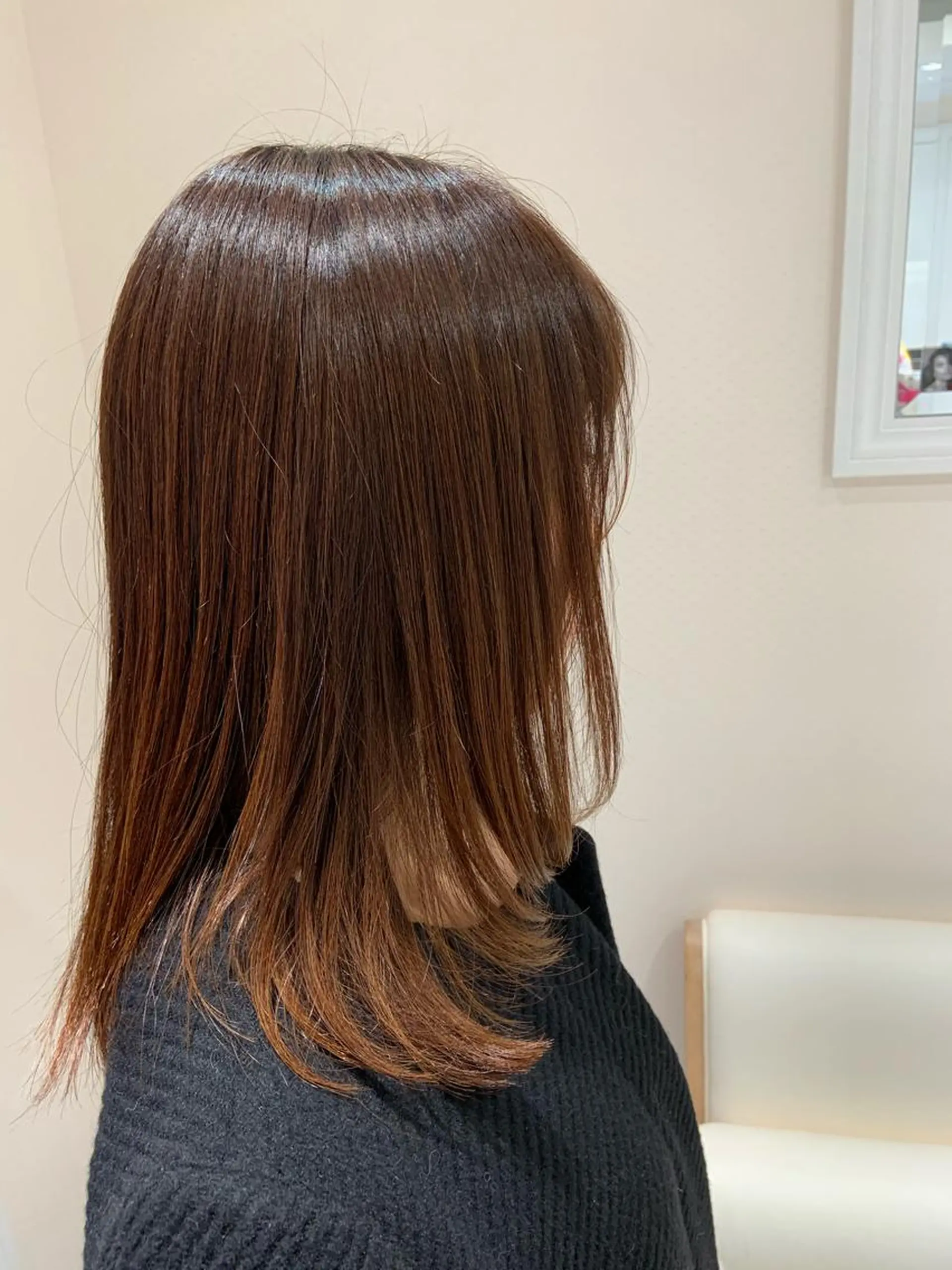 セミロング ⭐️💛骨格を診断 髪質改善◎RIKIのヘアスタイル