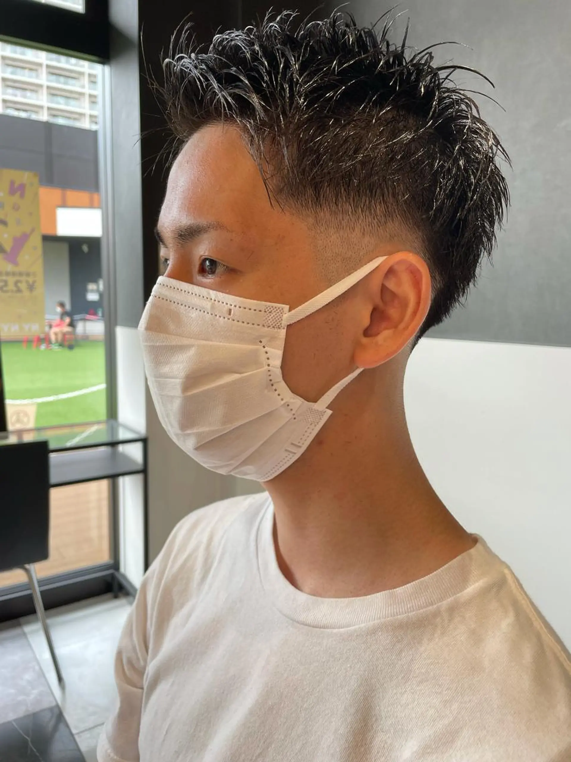 ショート メンズ メンズヘア特化 崎田 成人のヘアスタイル