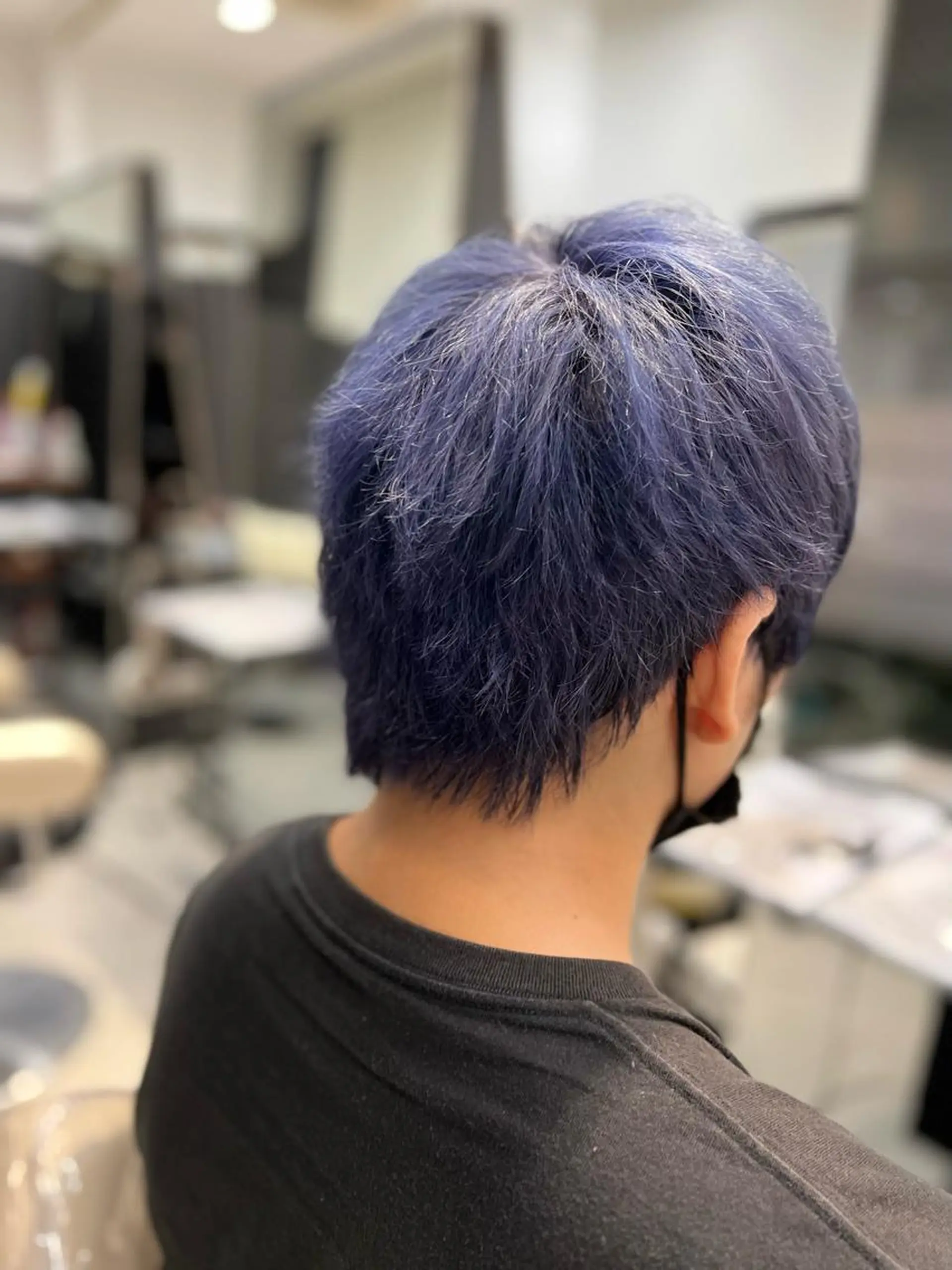 カラー メンズ 髪質改善 縮毛矯正 【似合わせカラー】 西口嶺河のヘアスタイル