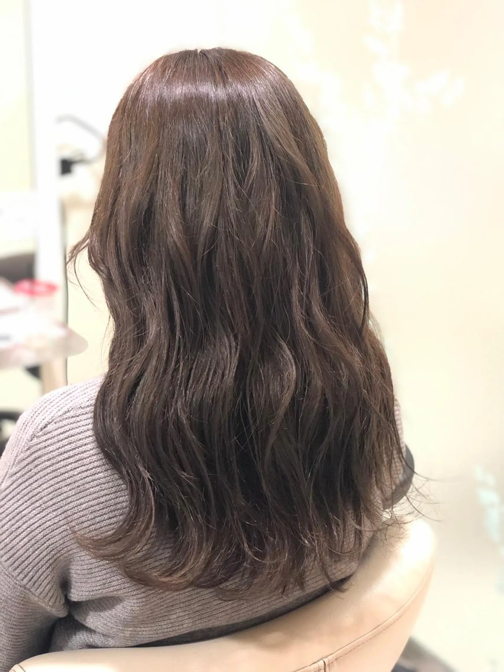 ロング カラー 西 めぐみのヘアスタイル