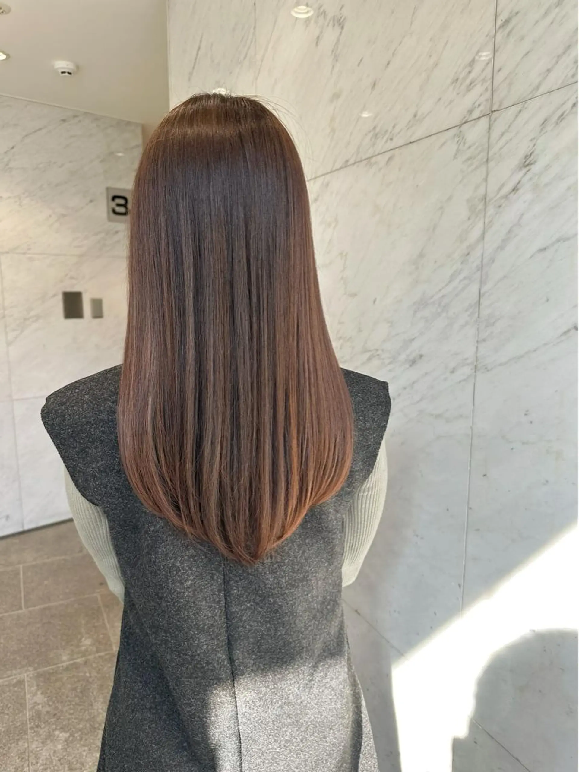 ロング カラー カット ヘアカラー トリートメント Bei Licoldo.Atole【ベイ リコルド アトリ】所属・古田 昂也のヘアスタイル