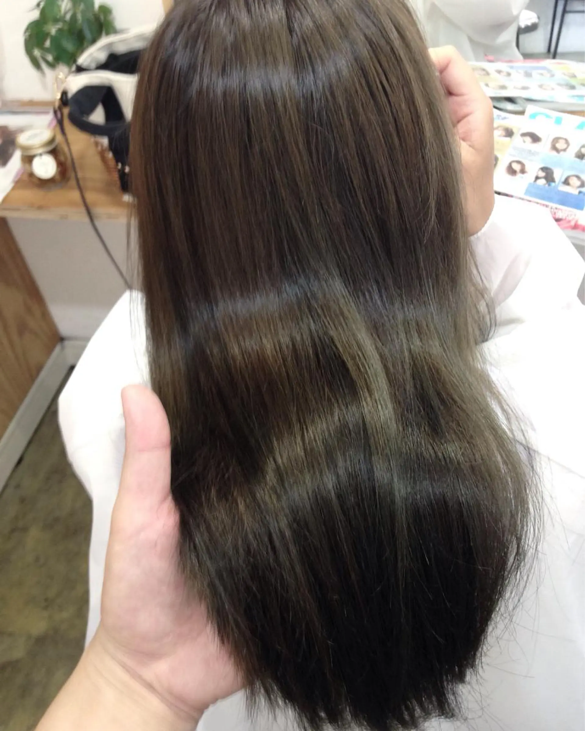 ミディアム カラー カット ヘアカラー トリートメント 💎髪質改善💎 デザイナーshinのヘアスタイル