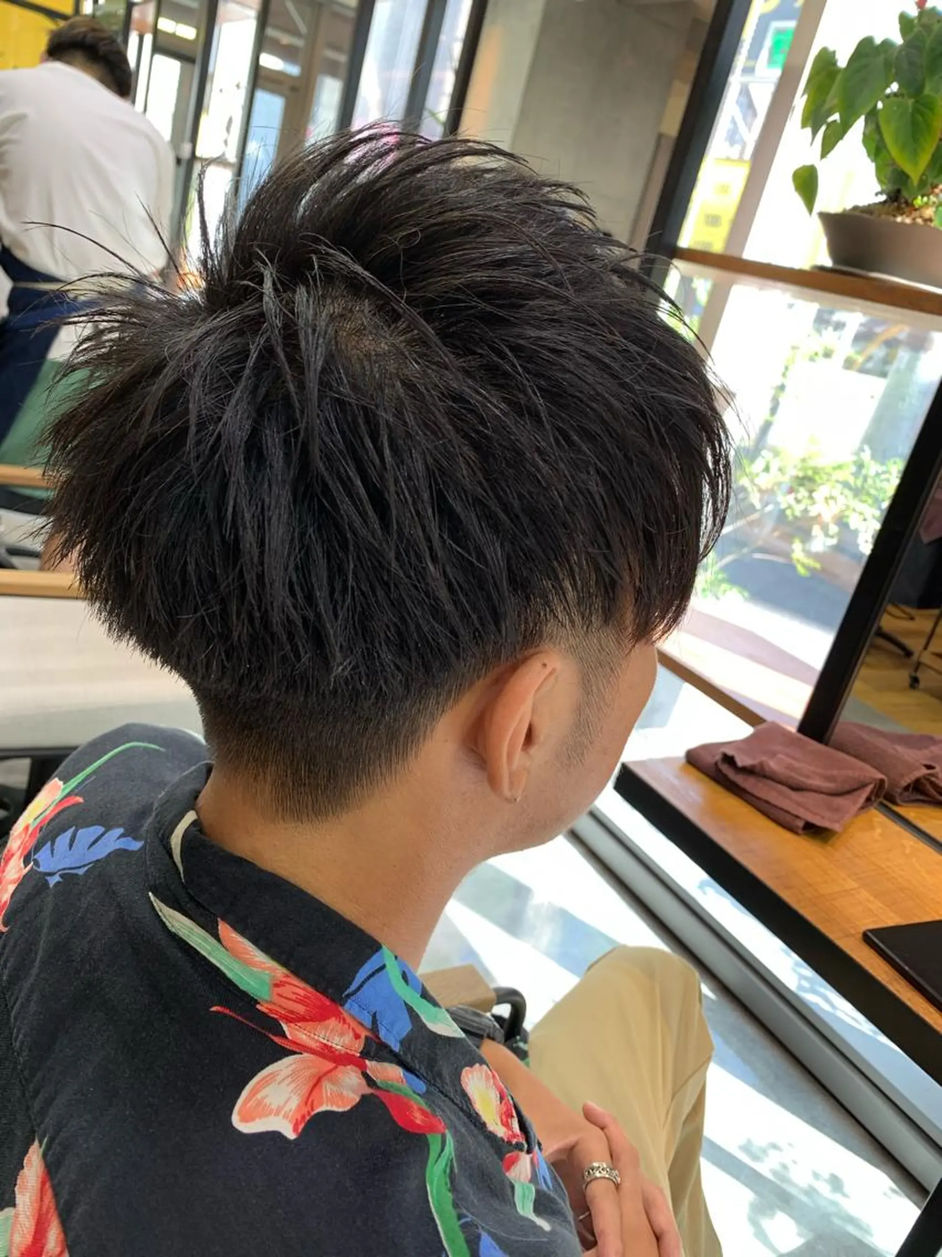 ショート メンズ 天野 開のヘアスタイル