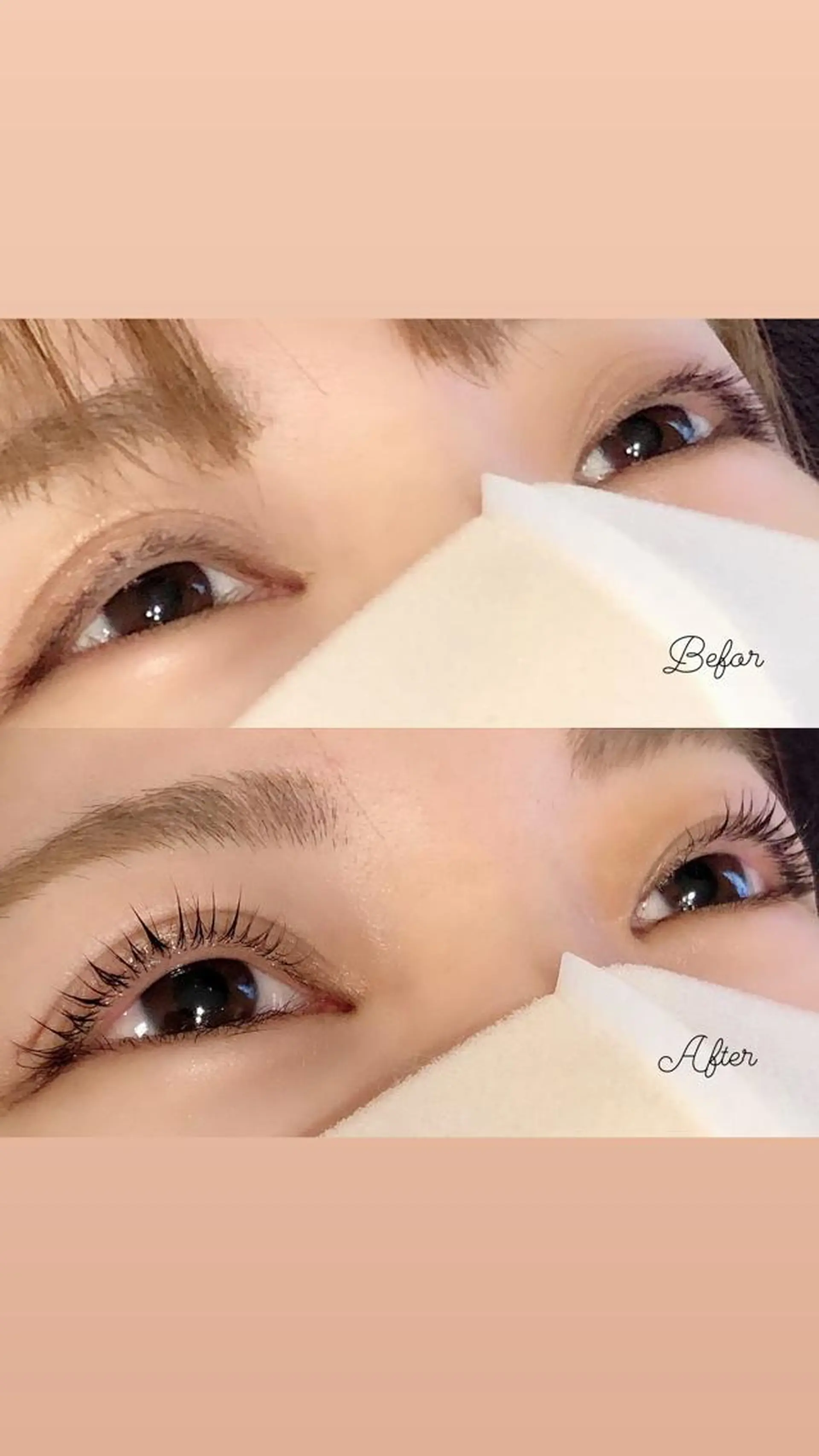 マツエク・マツパ パリジェンヌラッシュリフト tiare所属・Tiare さおりの眉毛・アイブロウイメージ