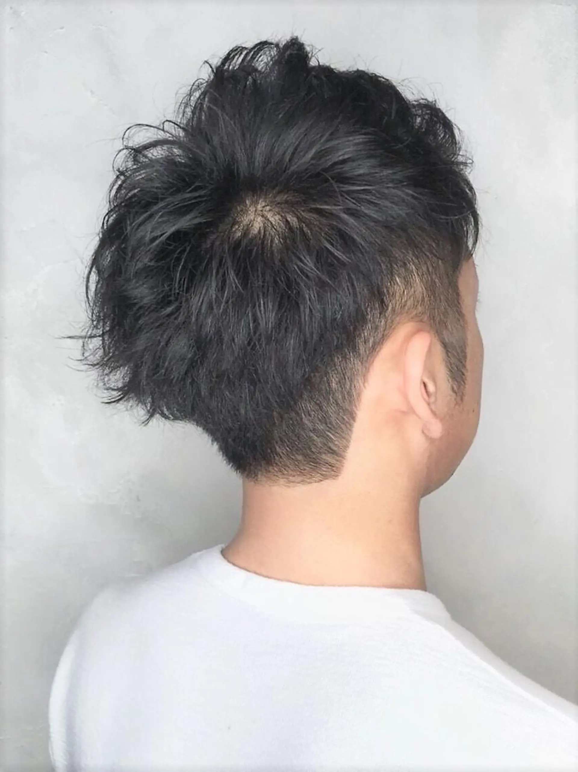 メンズ オールバック センターパート コンマヘア モヒカン マッシュ N° rico 名駅のヘアスタイル