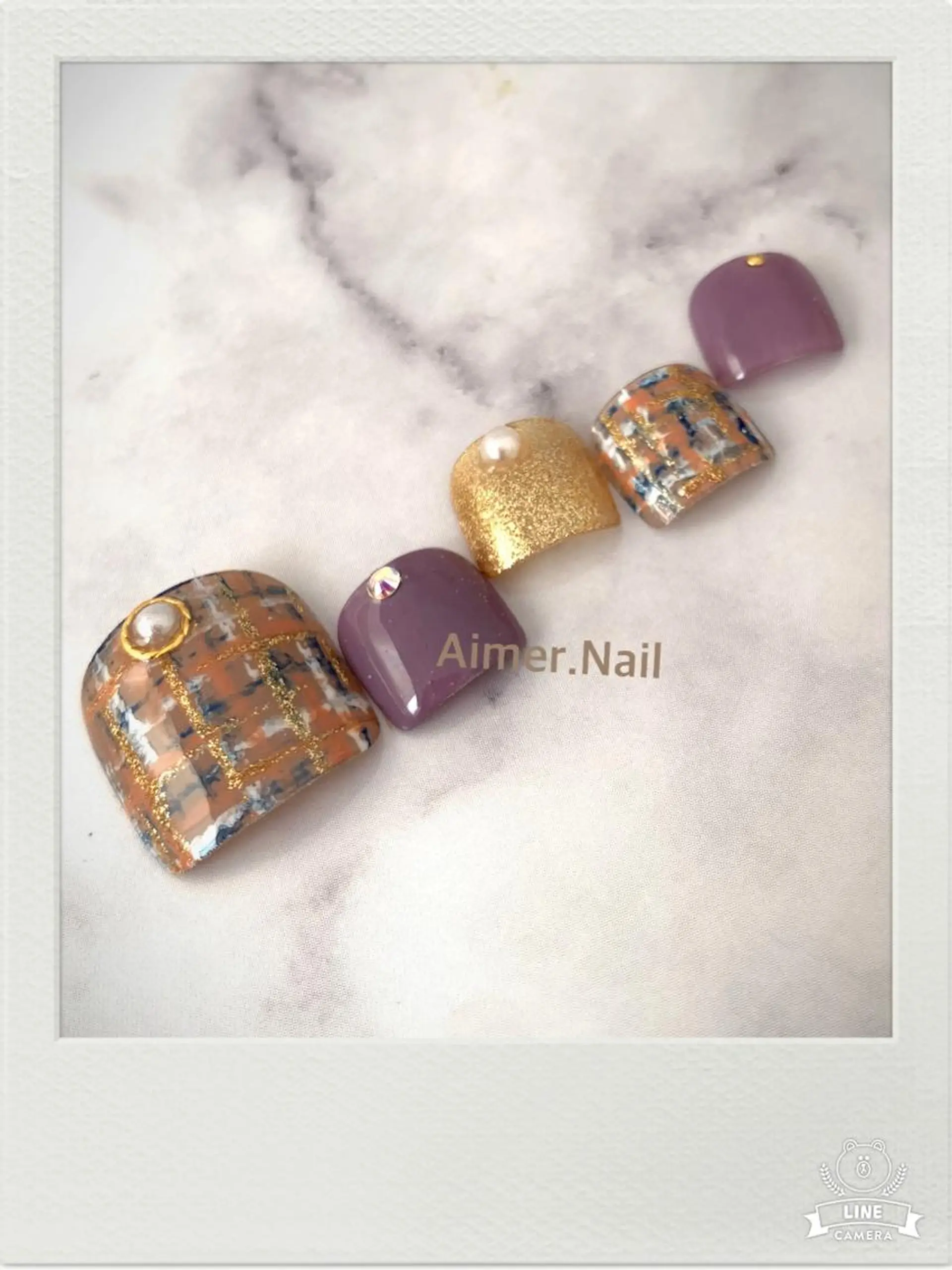 ネイル フットネイル フットネイル Aimer. Nailのネイルデザイン