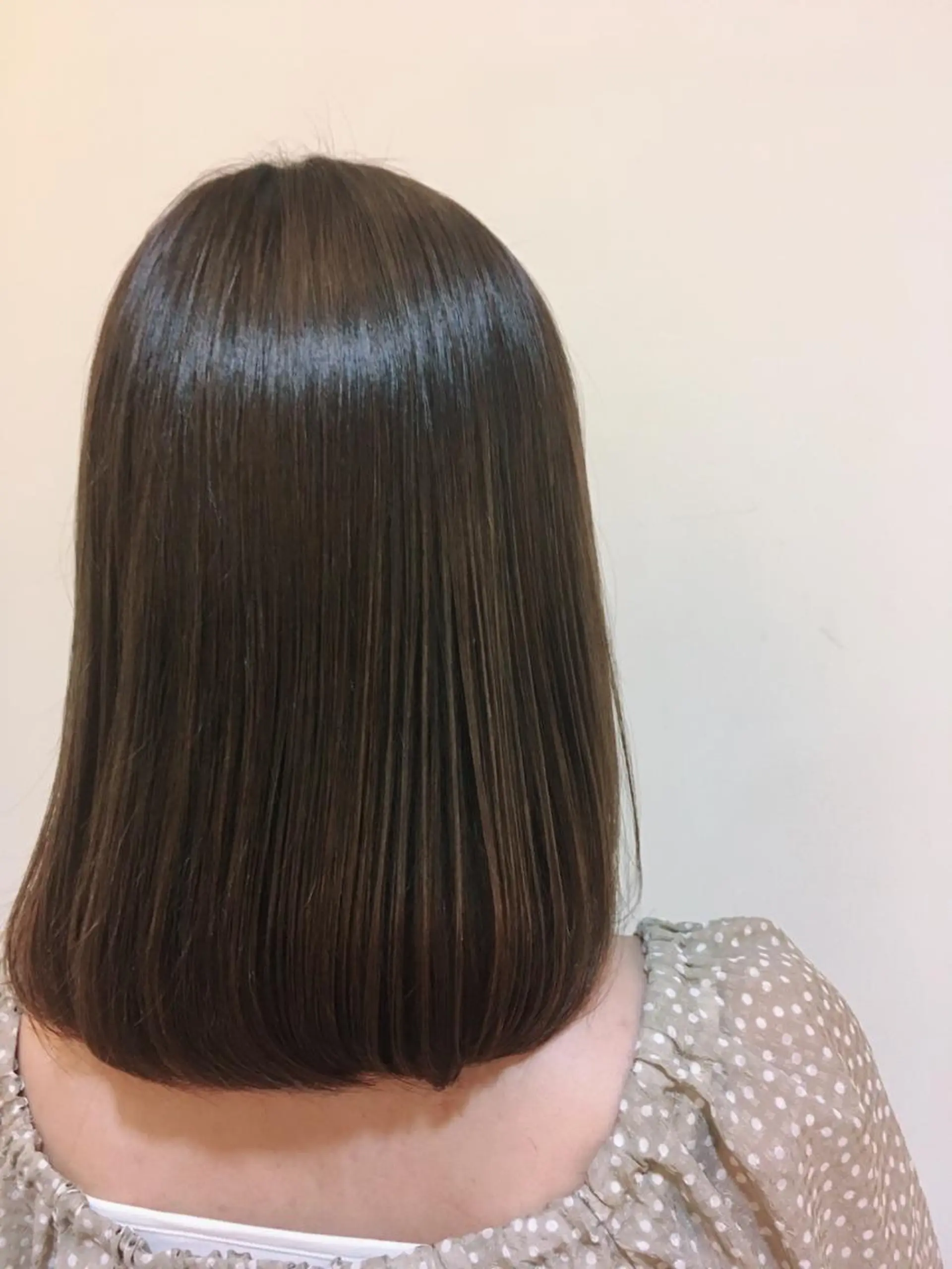 ミディアム カラー ペッツ本店 スタイリスト増田ゆきのヘアスタイル