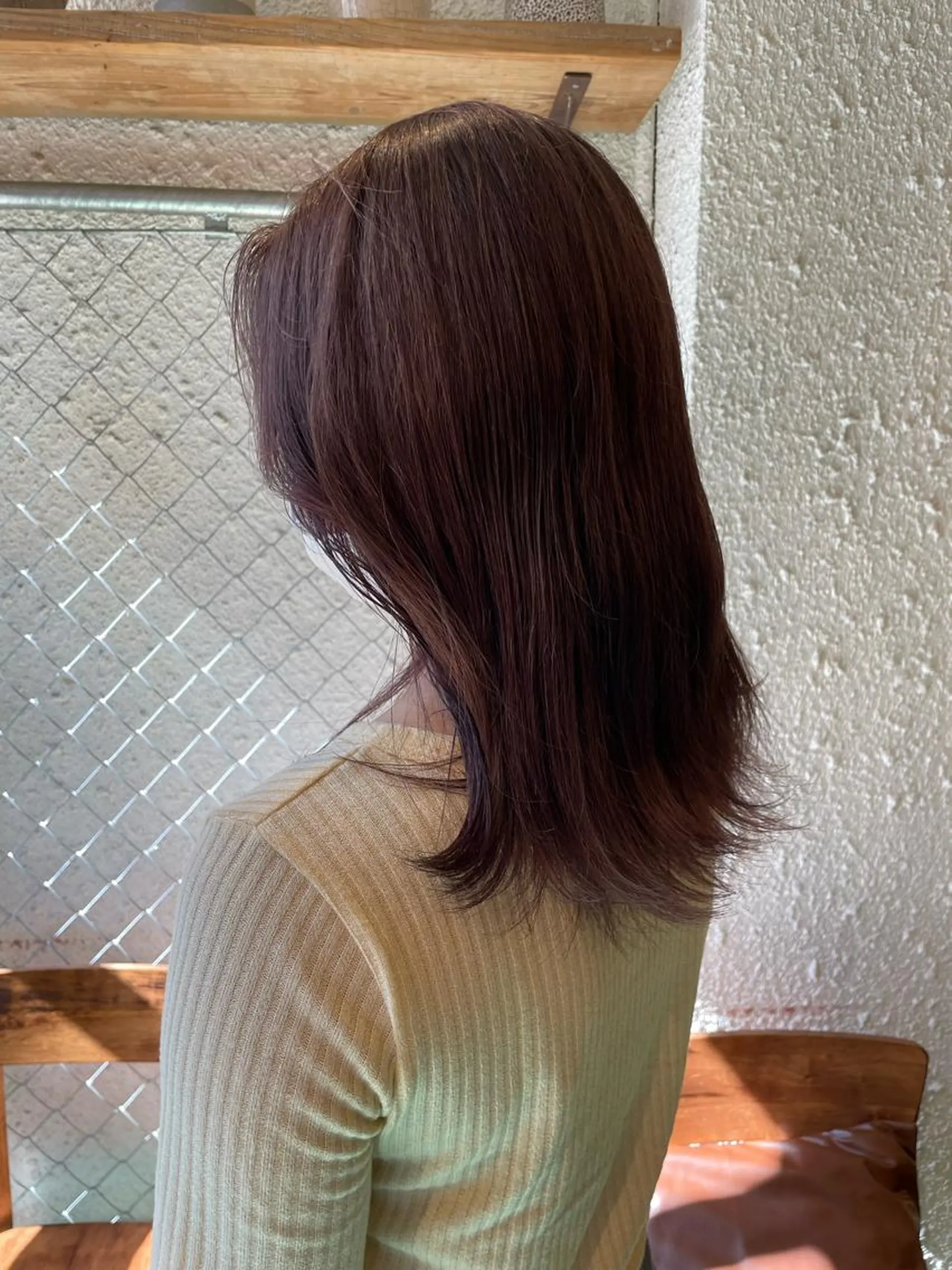 セミロング カラー カット ヘアカラー トリートメント SALOWIN下北沢所属・hazuki 🌝のヘアスタイル