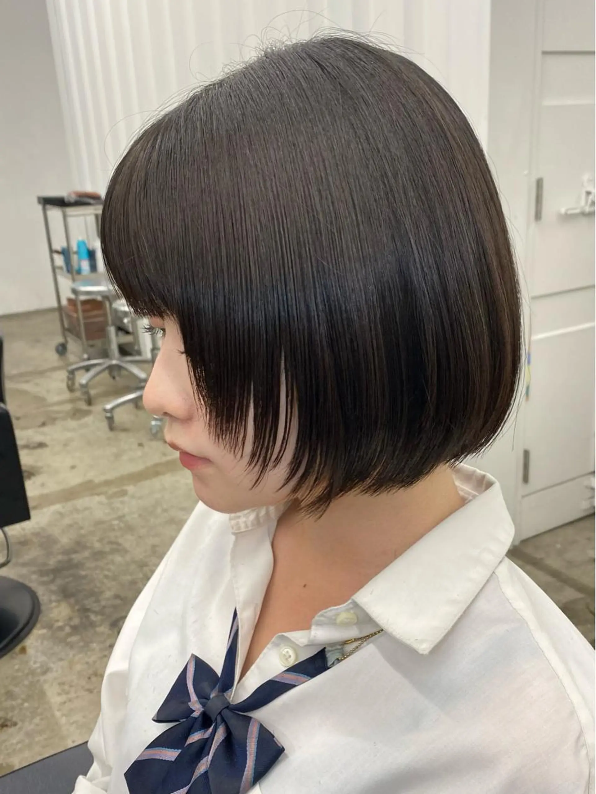 ショート ボブレイヤー ボブ 顔まわりレイヤー 顔周りカット レイヤーカット カット ［似合わせヘア］ ✂︎OGURO✂︎のヘアスタイル