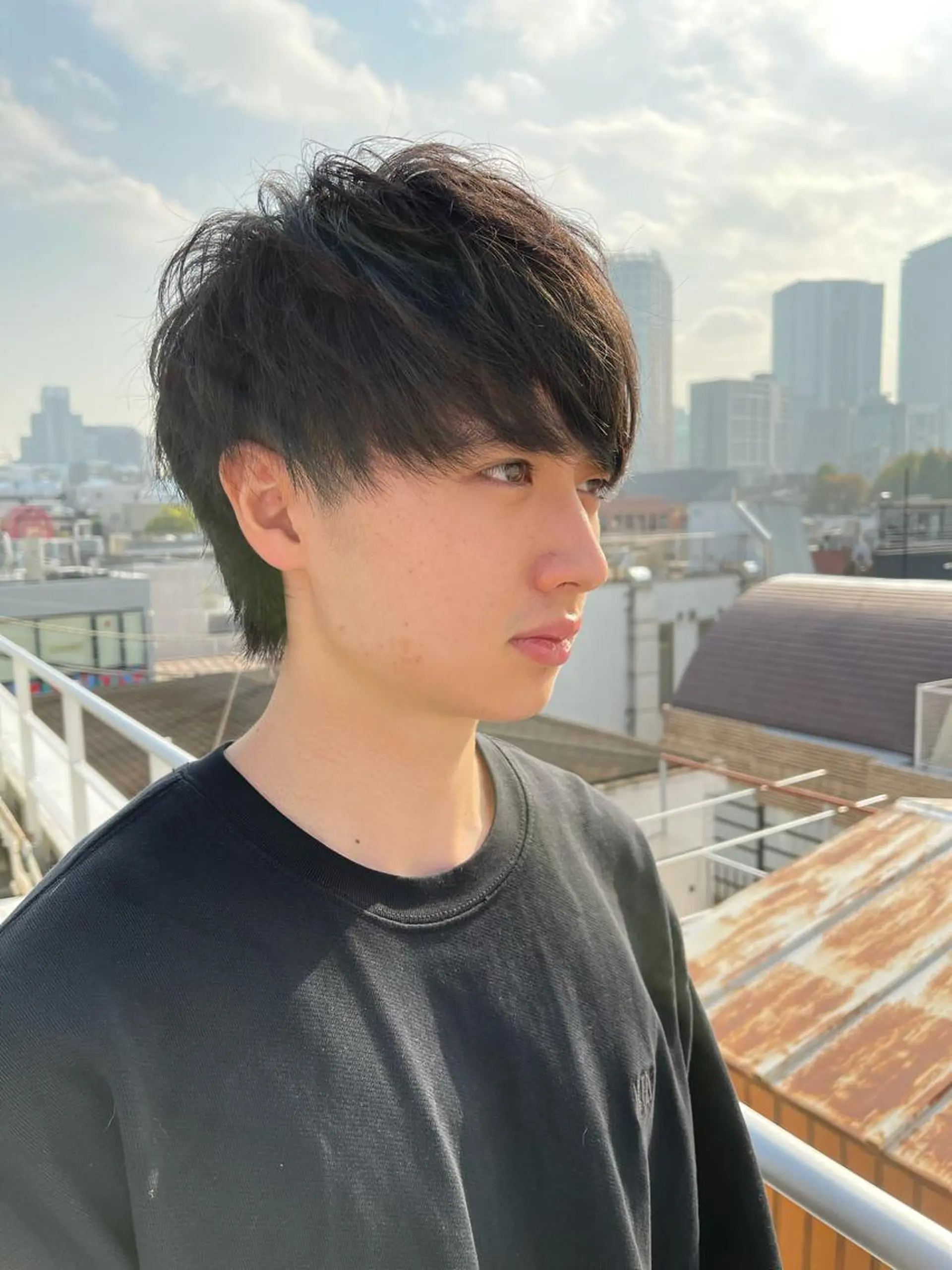 メンズ ブリーチダブルカラー 【koide】のヘアスタイル