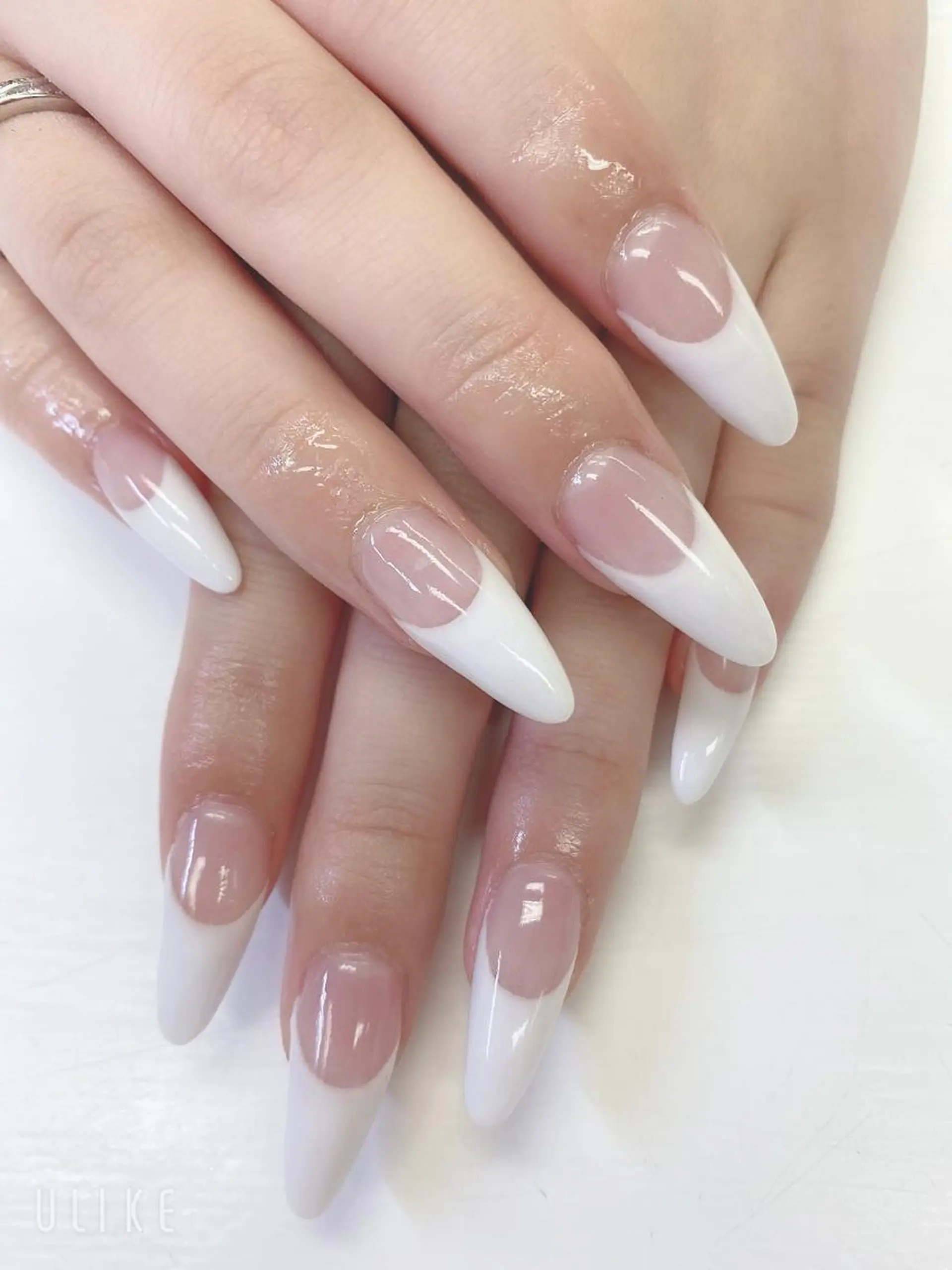 セミロング ハンドネイル JNA認定講師🌸 RIEのネイルデザイン