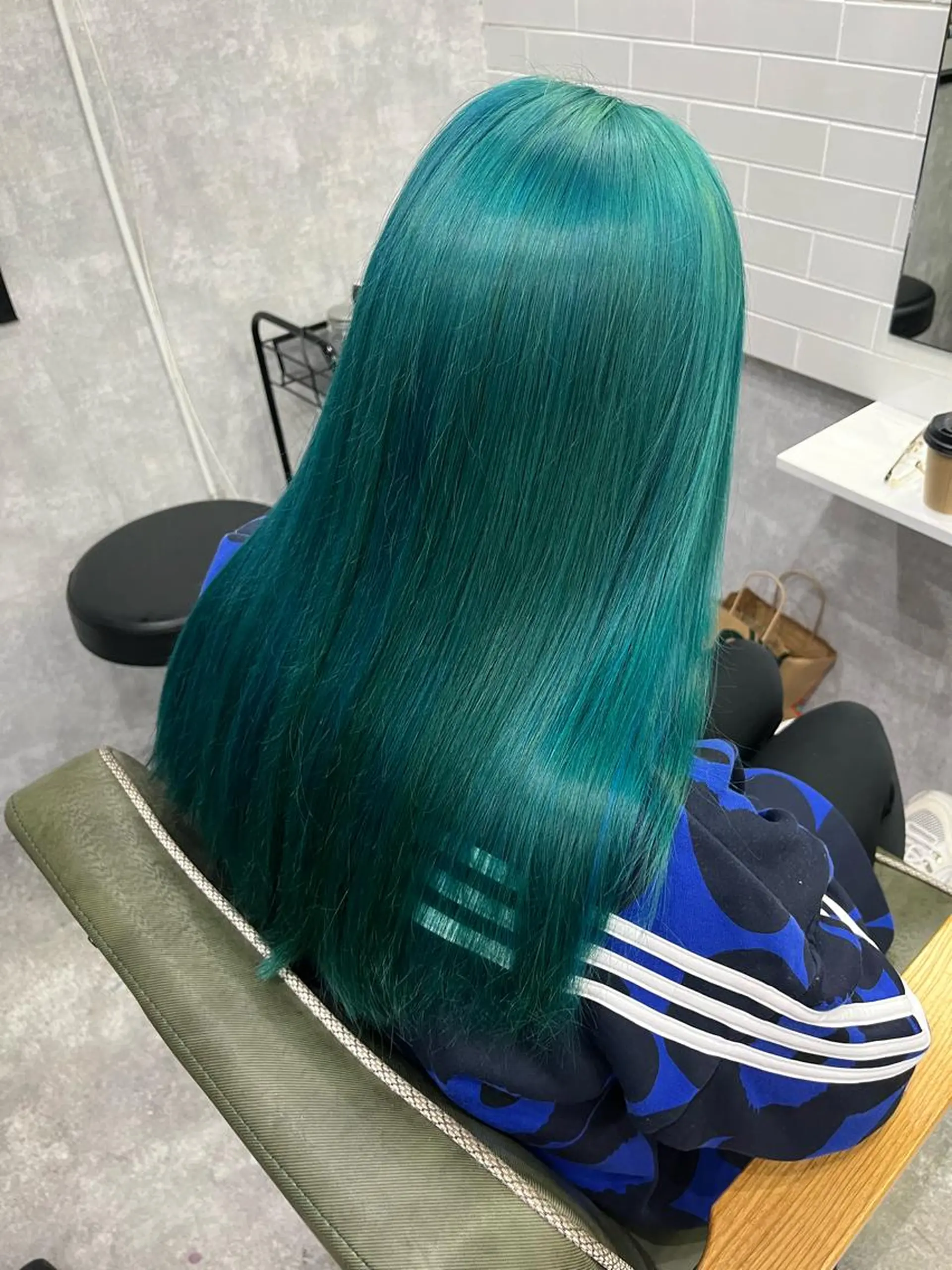 ロング カラー ヘアカラー トリートメント 韓国ヘア🇰🇷 RYOTAのヘアスタイル