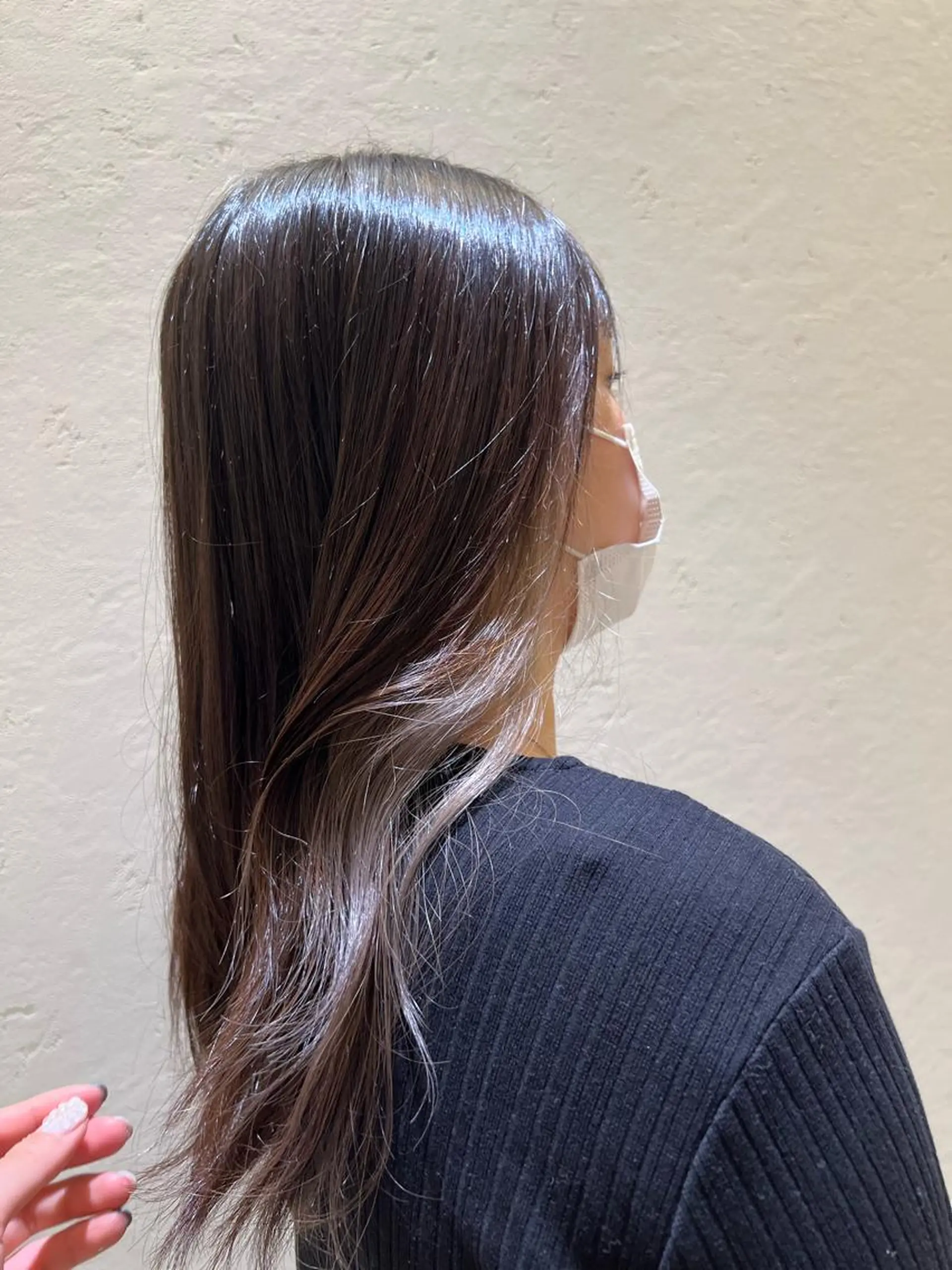 カラー 長谷 朋美のヘアスタイル