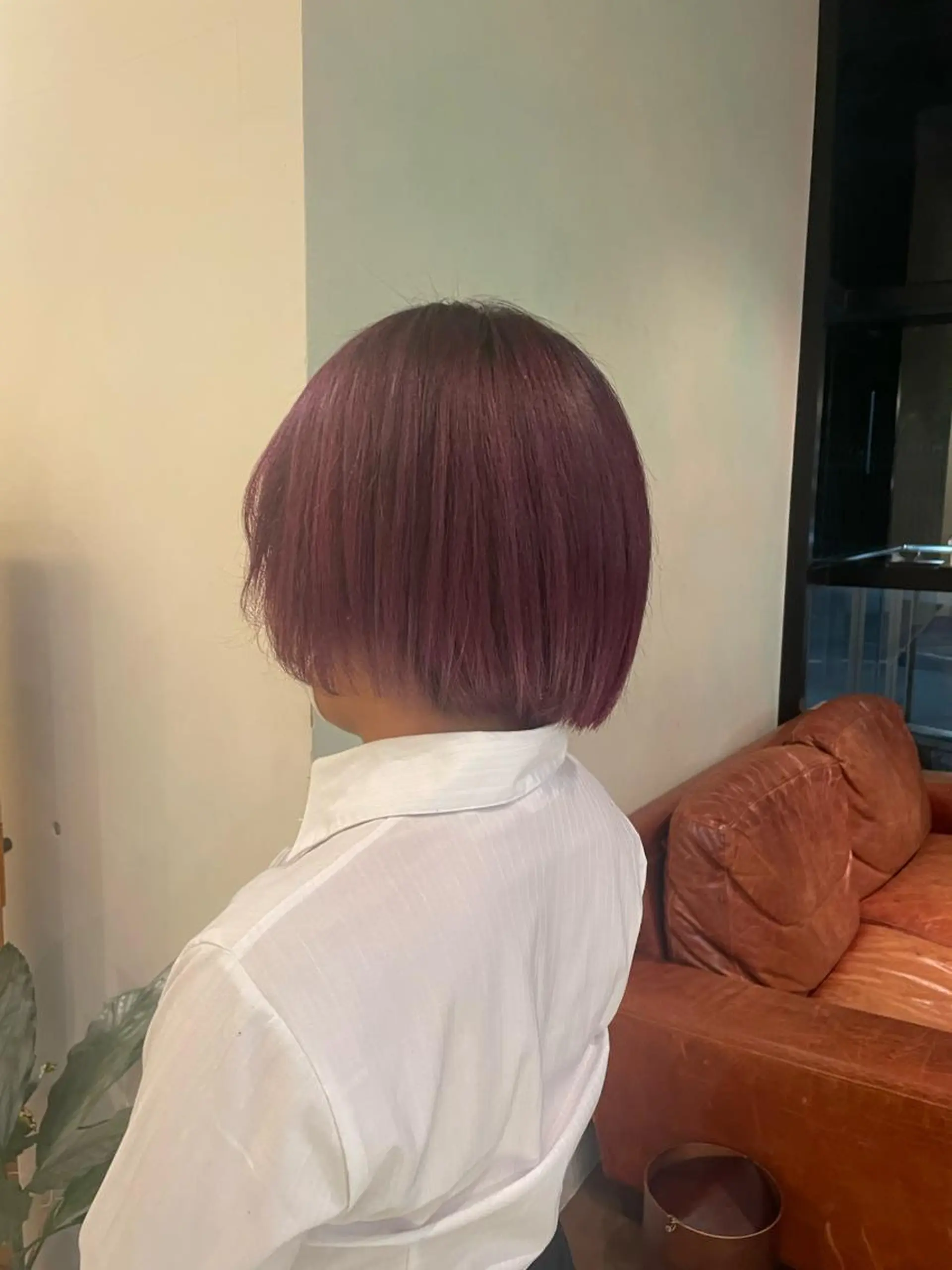 ショート カラー RIN／韓国ヘア レイヤーカットのヘアスタイル