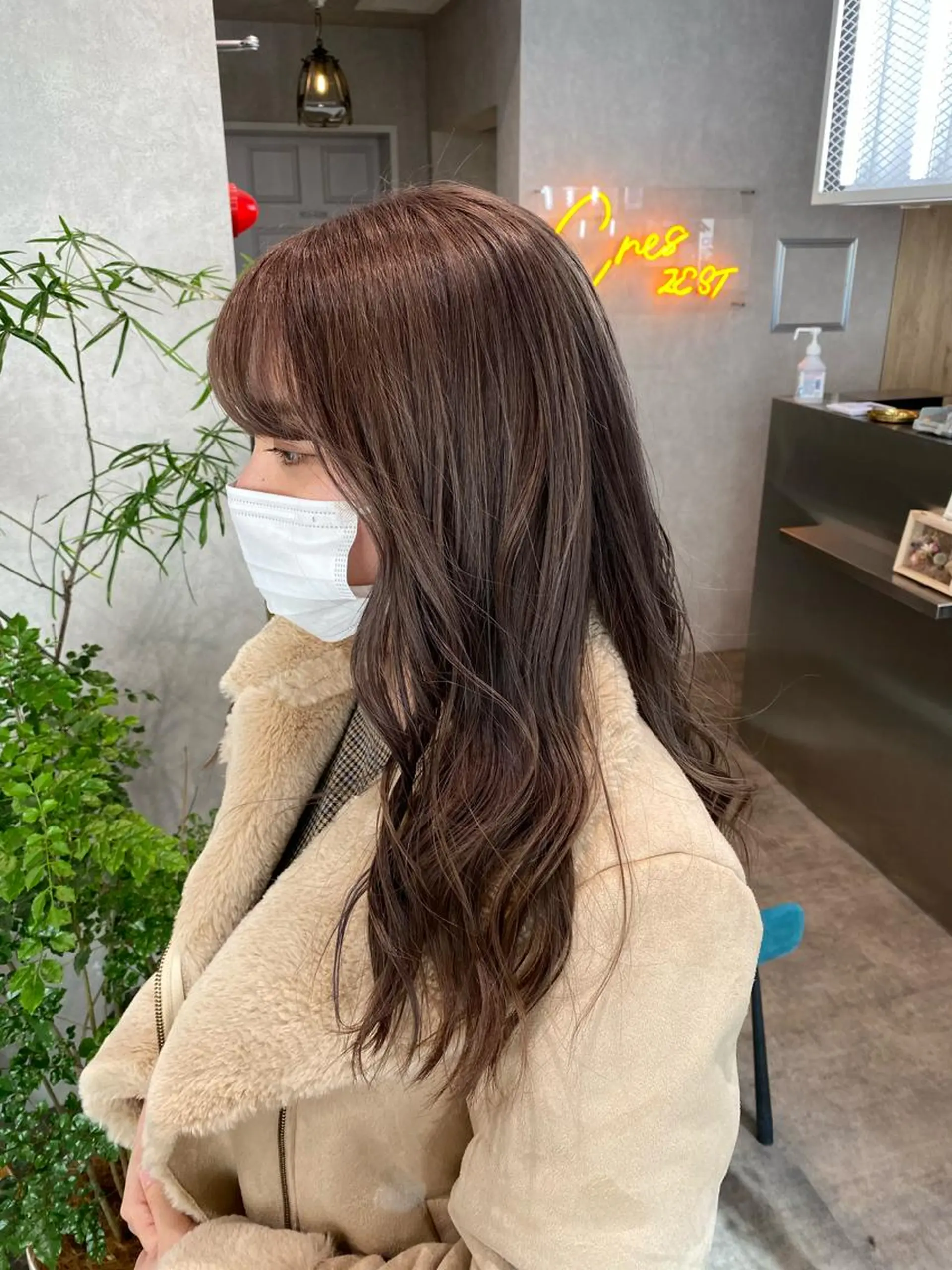 ロング カラー ヘアアレンジ XENA表参道 MIKUのヘアスタイル
