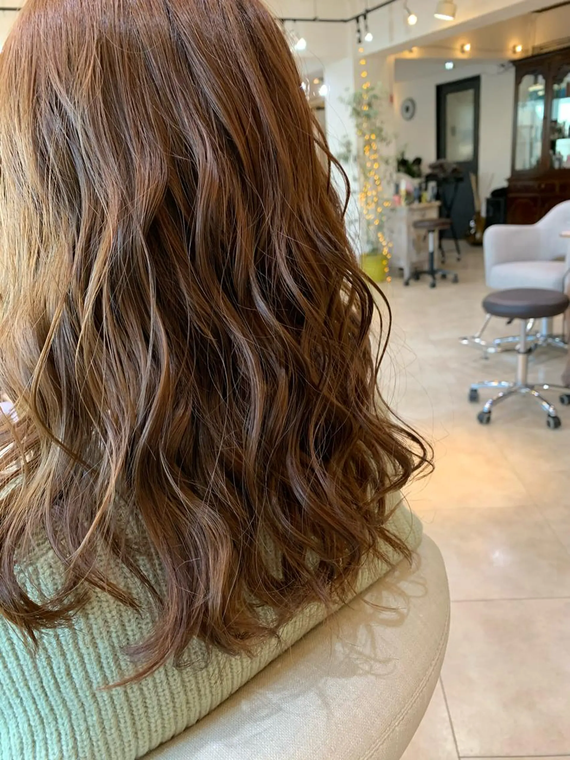 セミロング アッシュ 💛ハイトーン💛 りむのヘアスタイル