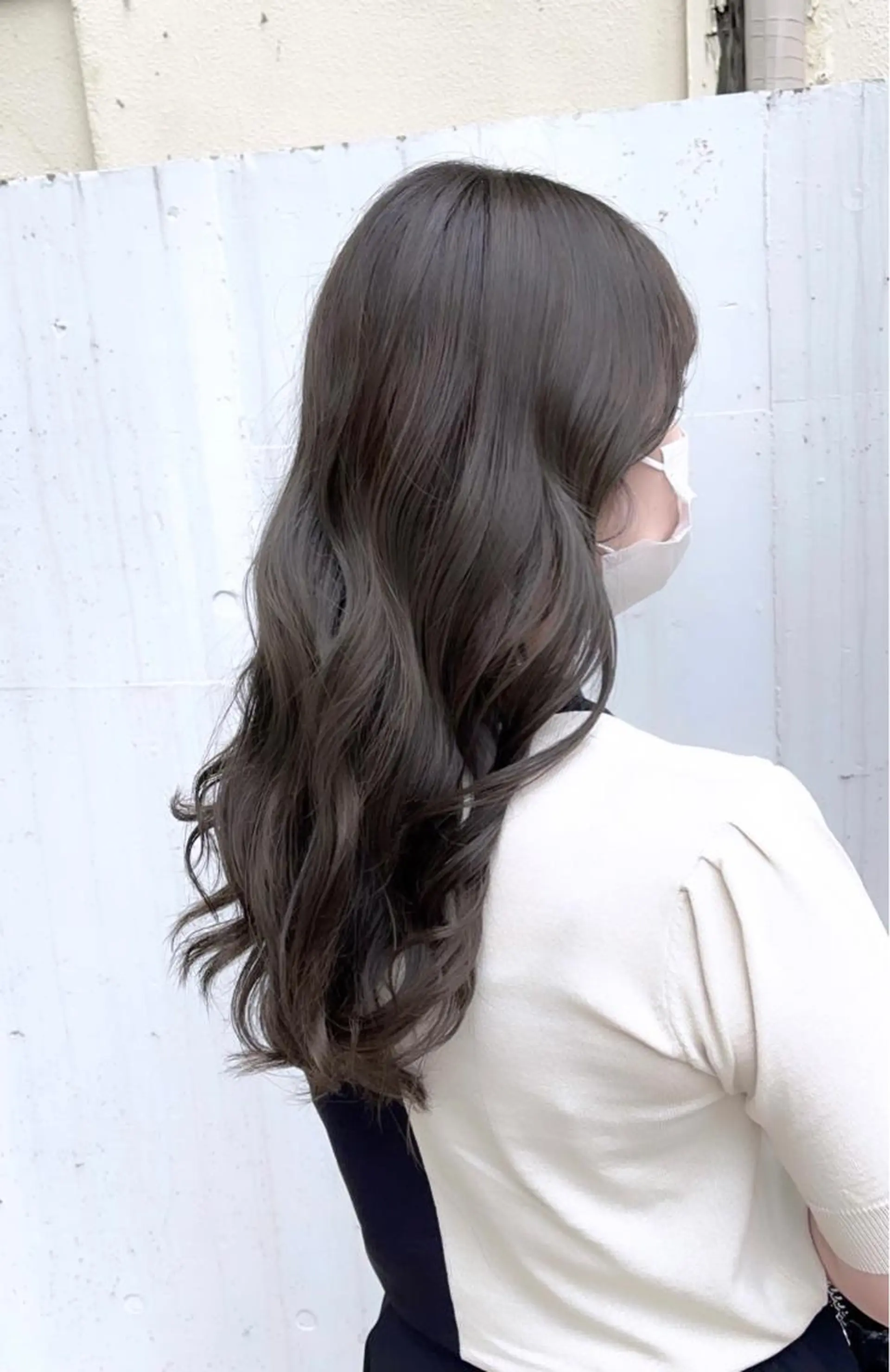 ロング カラー 泉 堅也のヘアスタイル