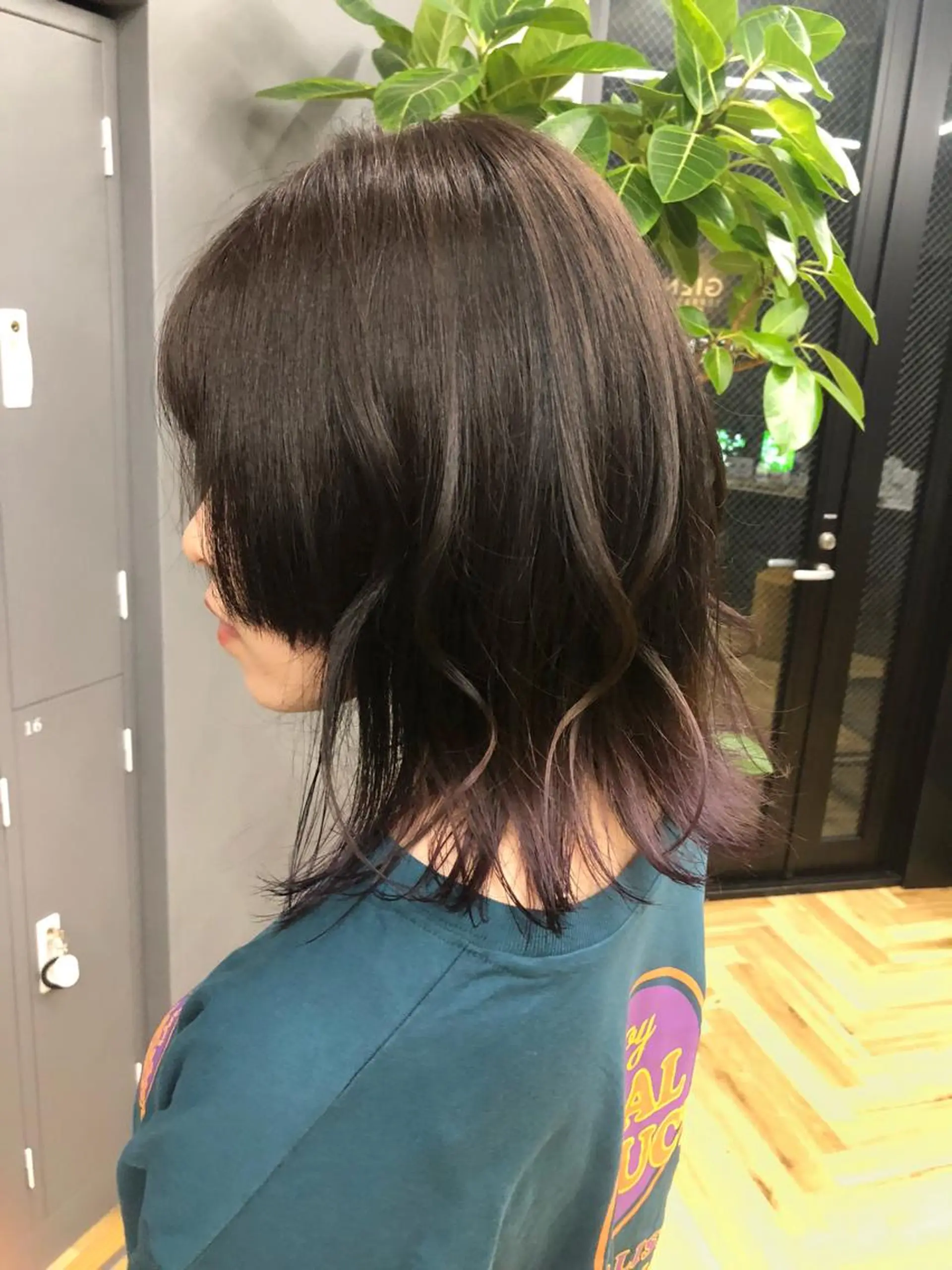 ミディアム カラー GIEN 末吉 海斗のヘアスタイル