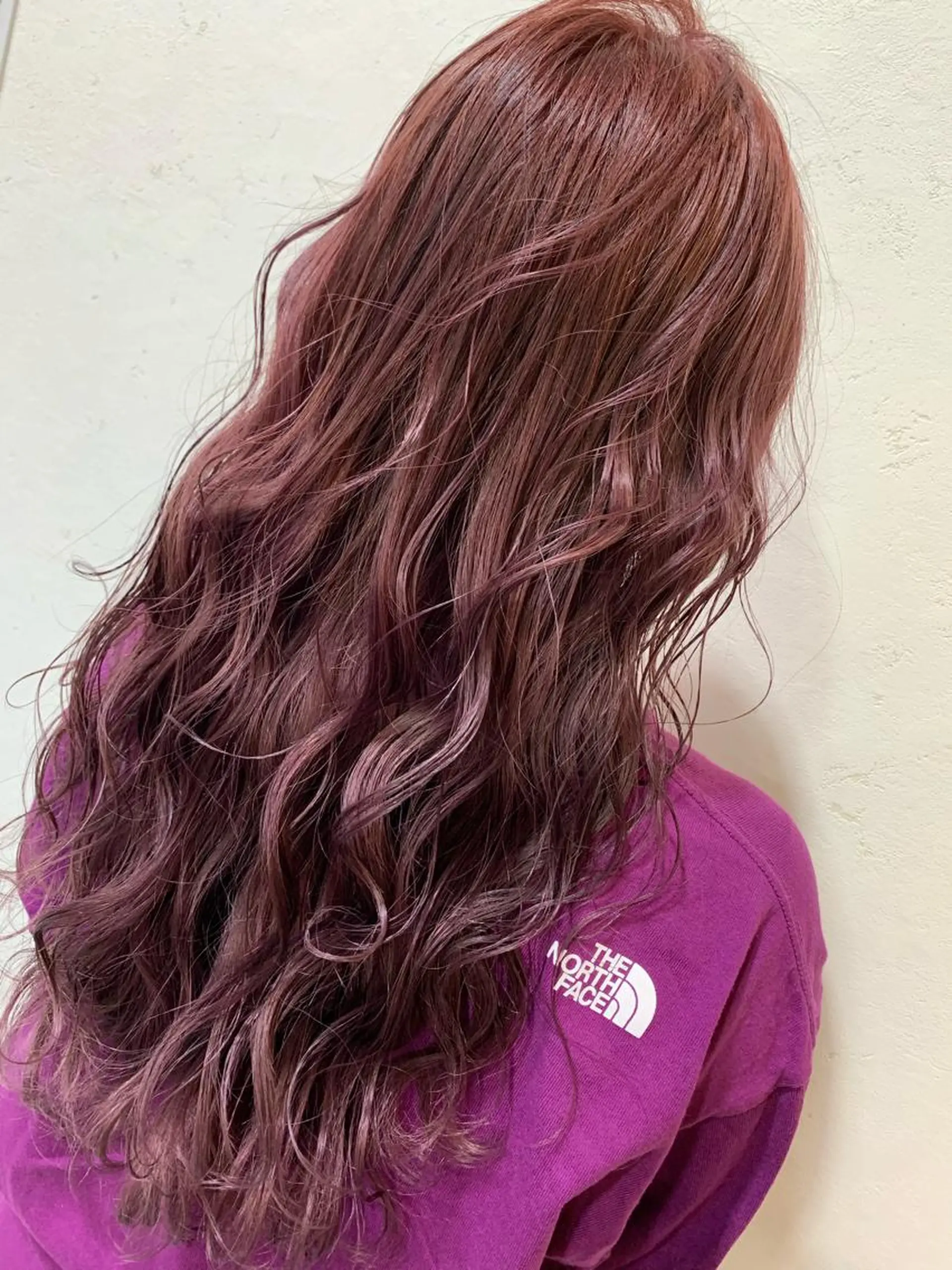 ロング カラー ヘアカラー トリートメント 天野 開のヘアスタイル