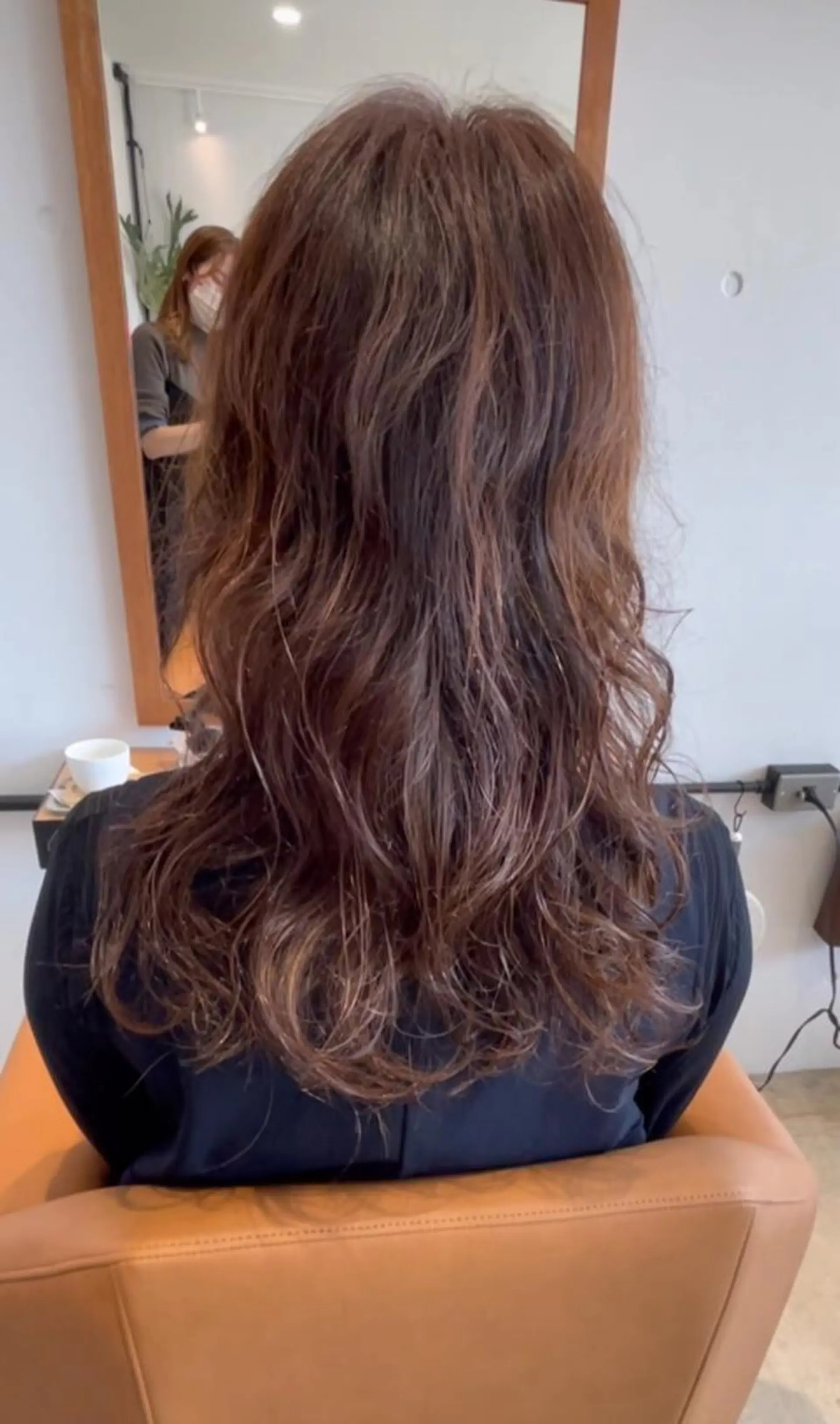 パーマ カラー パーマ トリートメント 三浦 仁美のヘアスタイル