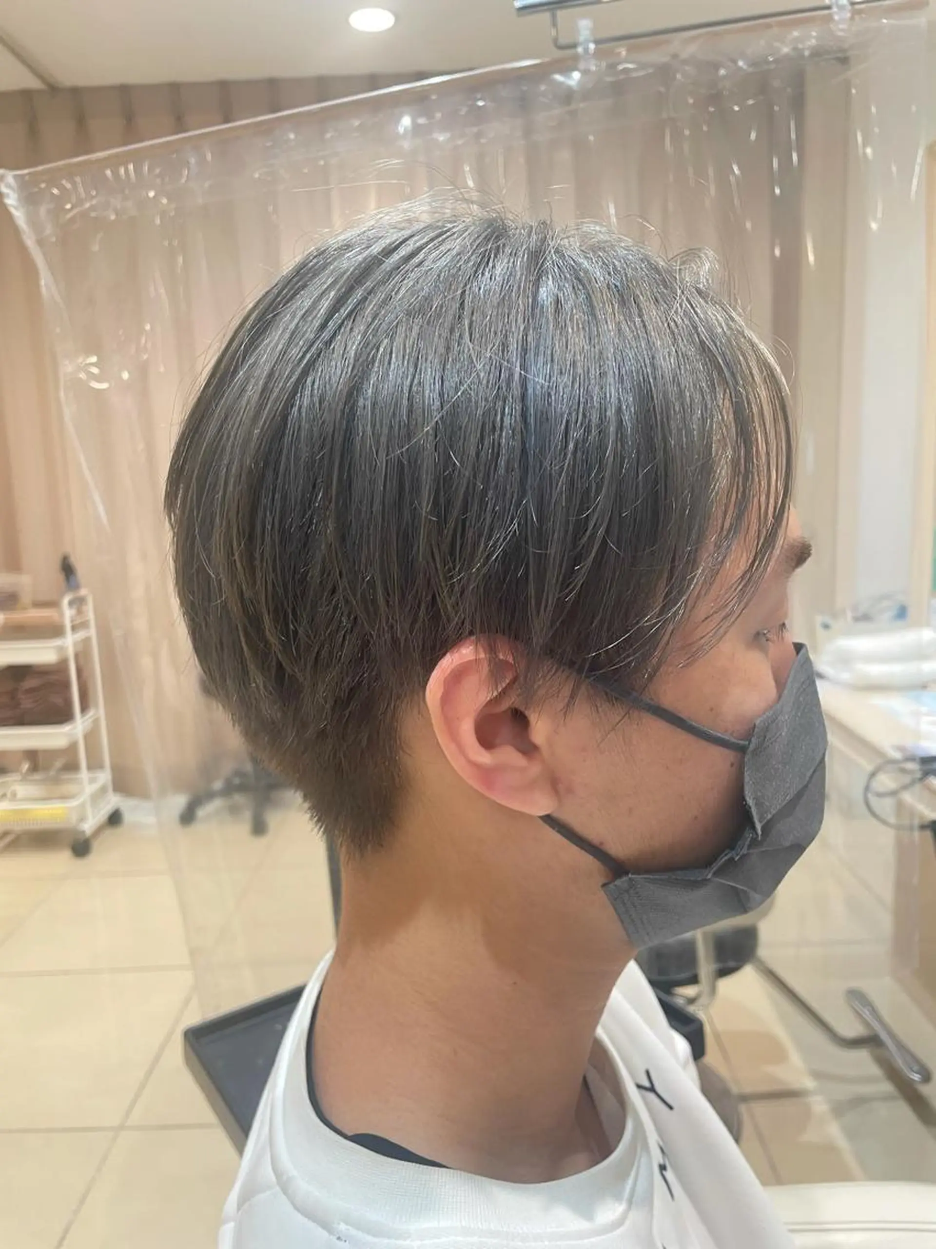 ショート カラー メンズ 韓国ヘアメイク🎀/ 縮毛矯正✨山本媛香のヘアスタイル