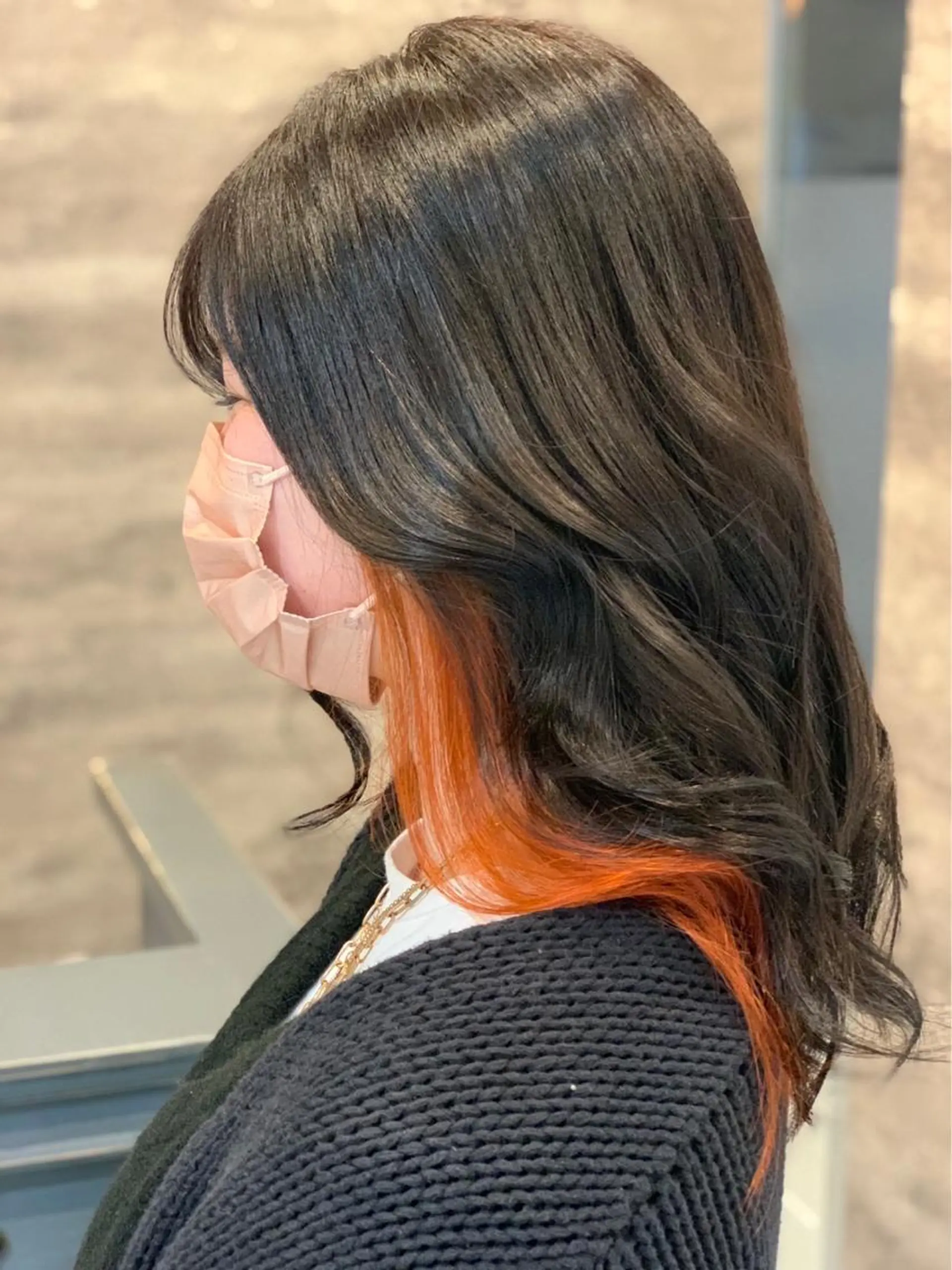 セミロング カラー 🫟Blanco🫟 Color&Careのヘアスタイル