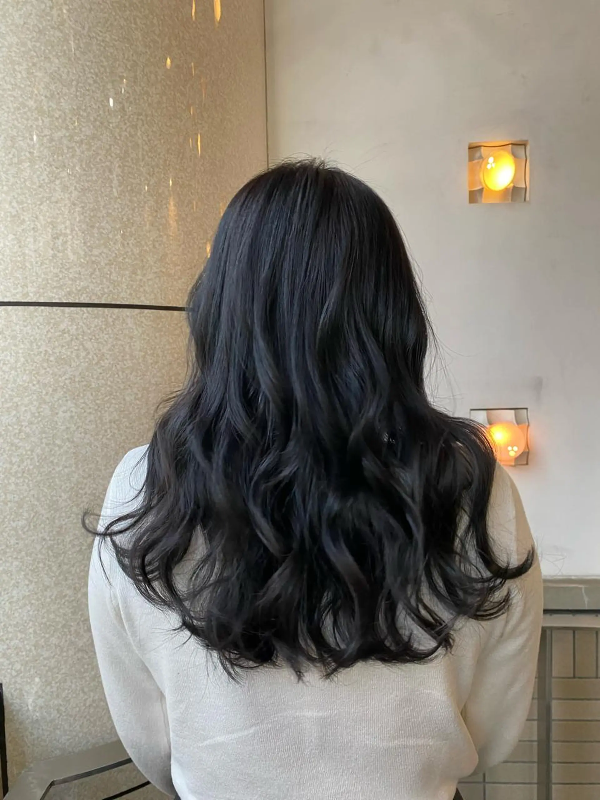 ロング カラー 韓国風ヘア レイヤーカット カット ヘアカラー トリートメント 統括マネージャー/ 髪のドクター/前原悟のヘアスタイル