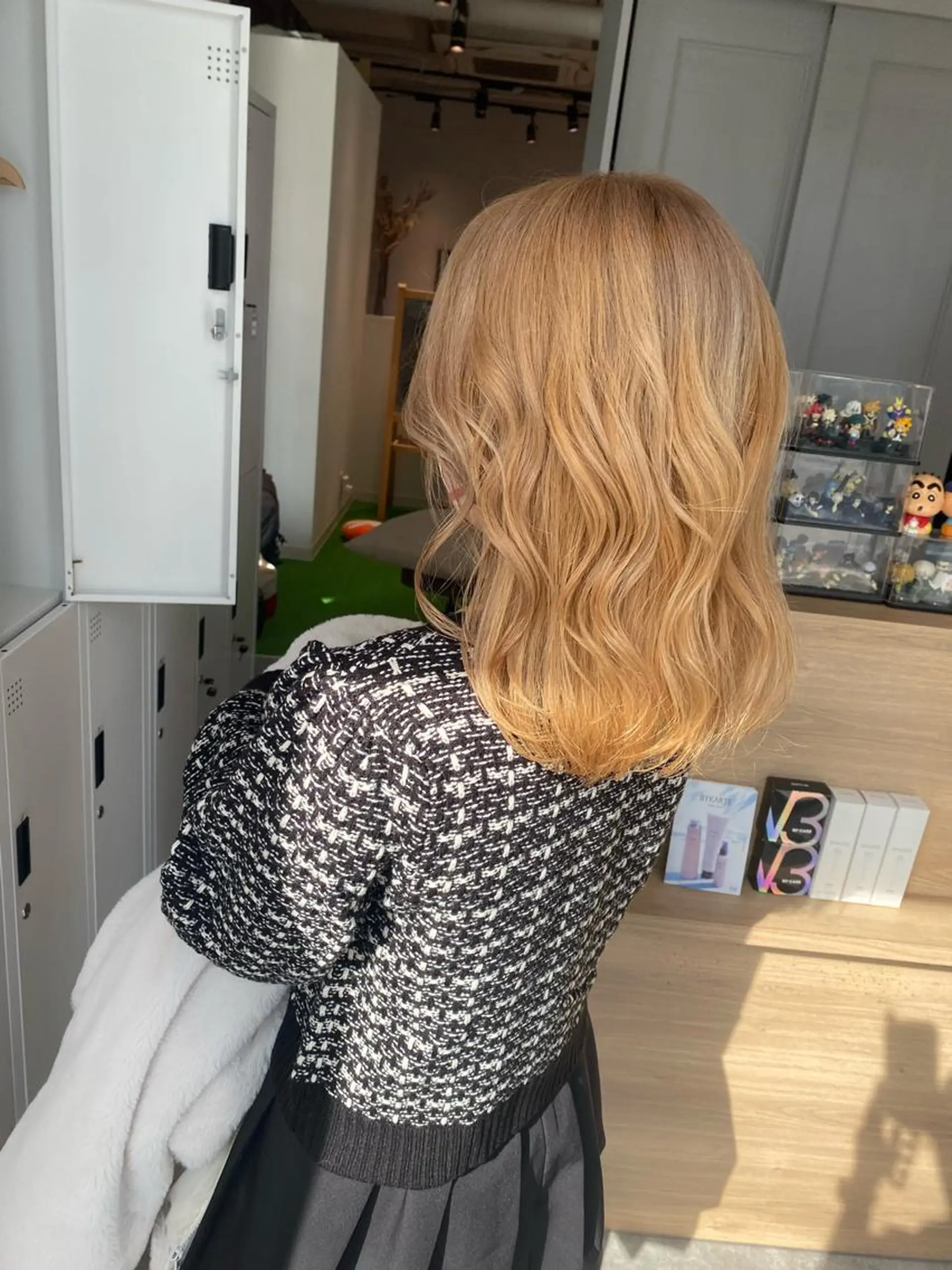 ミディアム カラー カット ヘアカラー オスズ 🎀´-のヘアスタイル