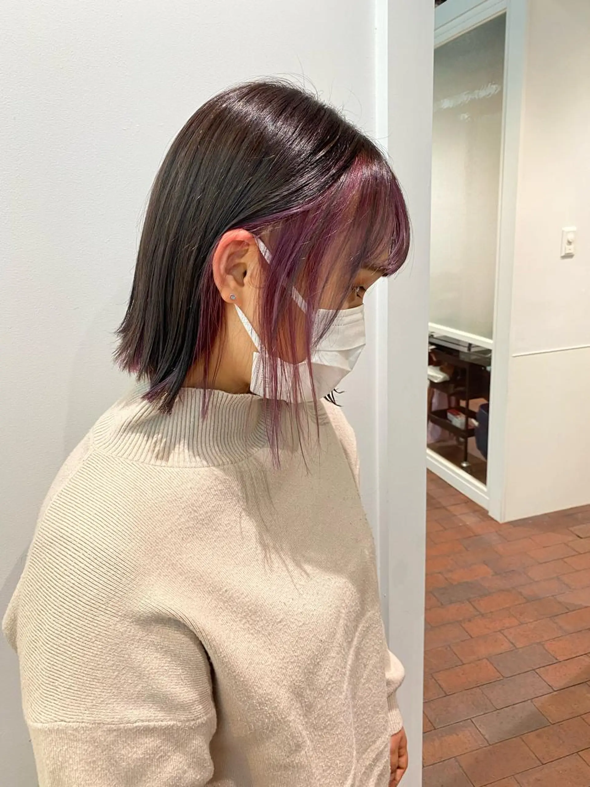 ミディアム カラー CURIO/南船場 /RIN💈🍎のヘアスタイル