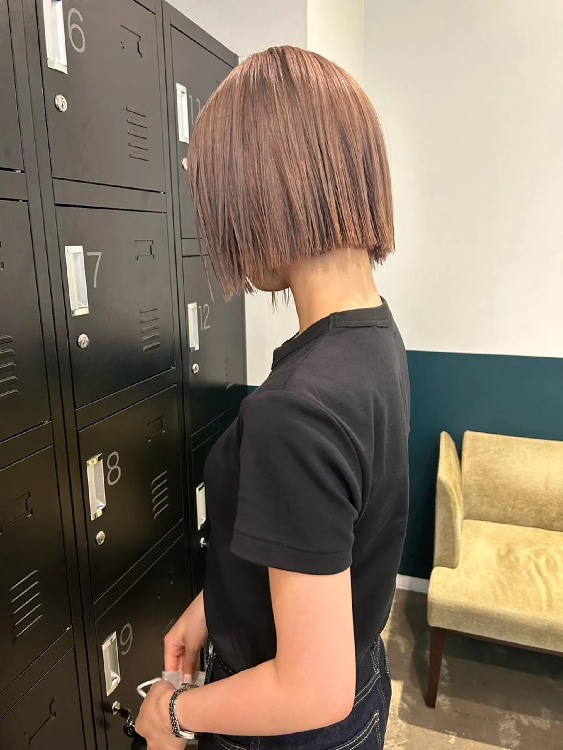 ショート カラー グレージュ ボブ カット ヘアカラー カラーリスト菅野 竜矢🌈のヘアスタイル