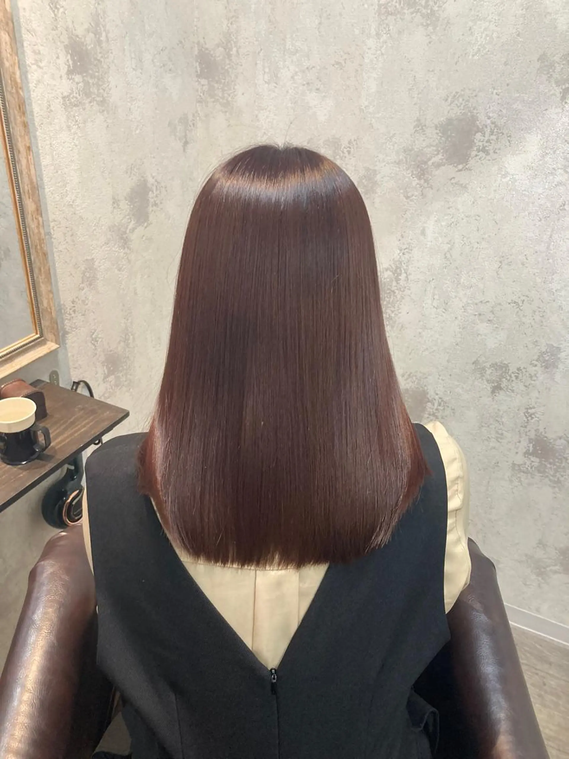 ミディアム 髪質改善 トリートメント ヘアカラー トリートメント ヘッドスパ ヘアセット seta新宿所属・髪質改善/縮毛矯正 芹沢のヘアスタイル