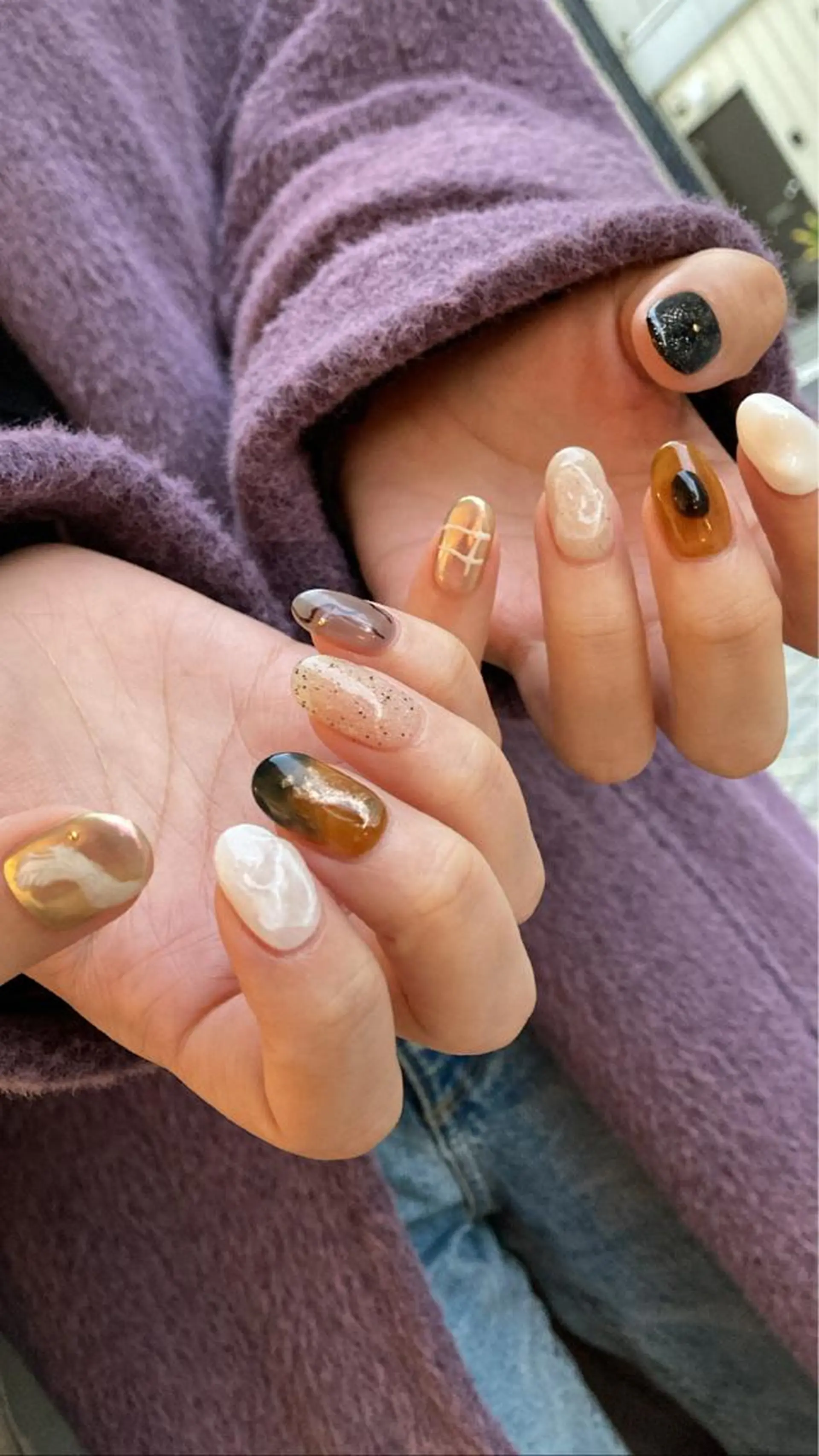 ネイル nailsalon　hue所属・小山 羽奈のネイルデザイン
