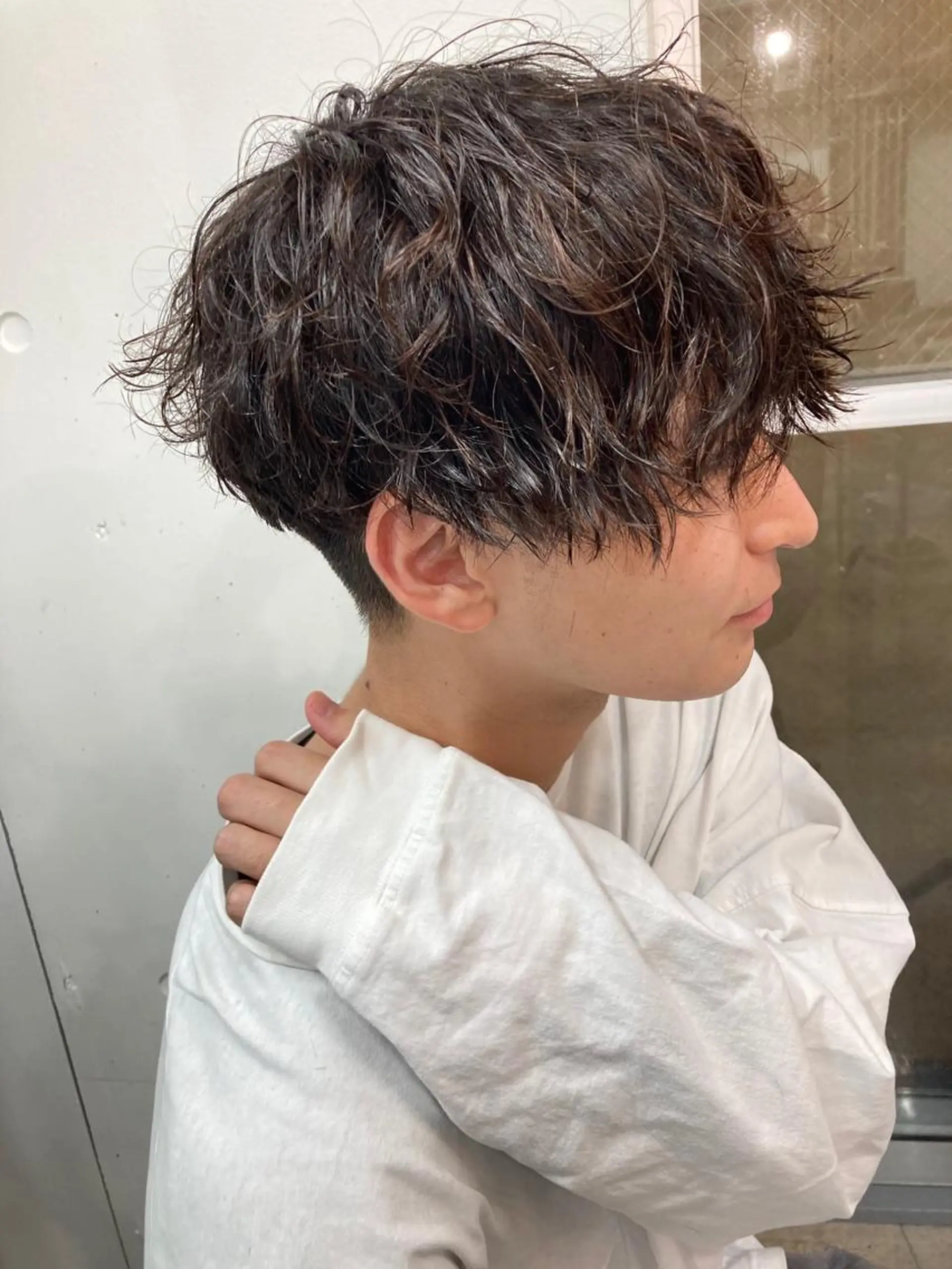 メンズ メンズパーマ fifth所属・きたみ すずのヘアスタイル