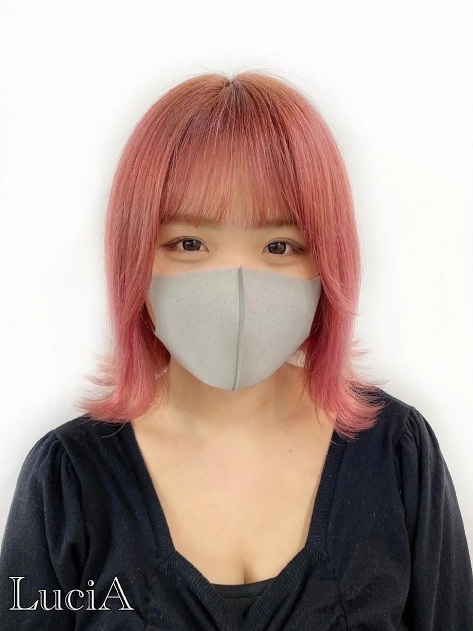 カラー ロング ヘアアレンジ エクステ トリートメント LuciA/エクステ カラーのヘアスタイル