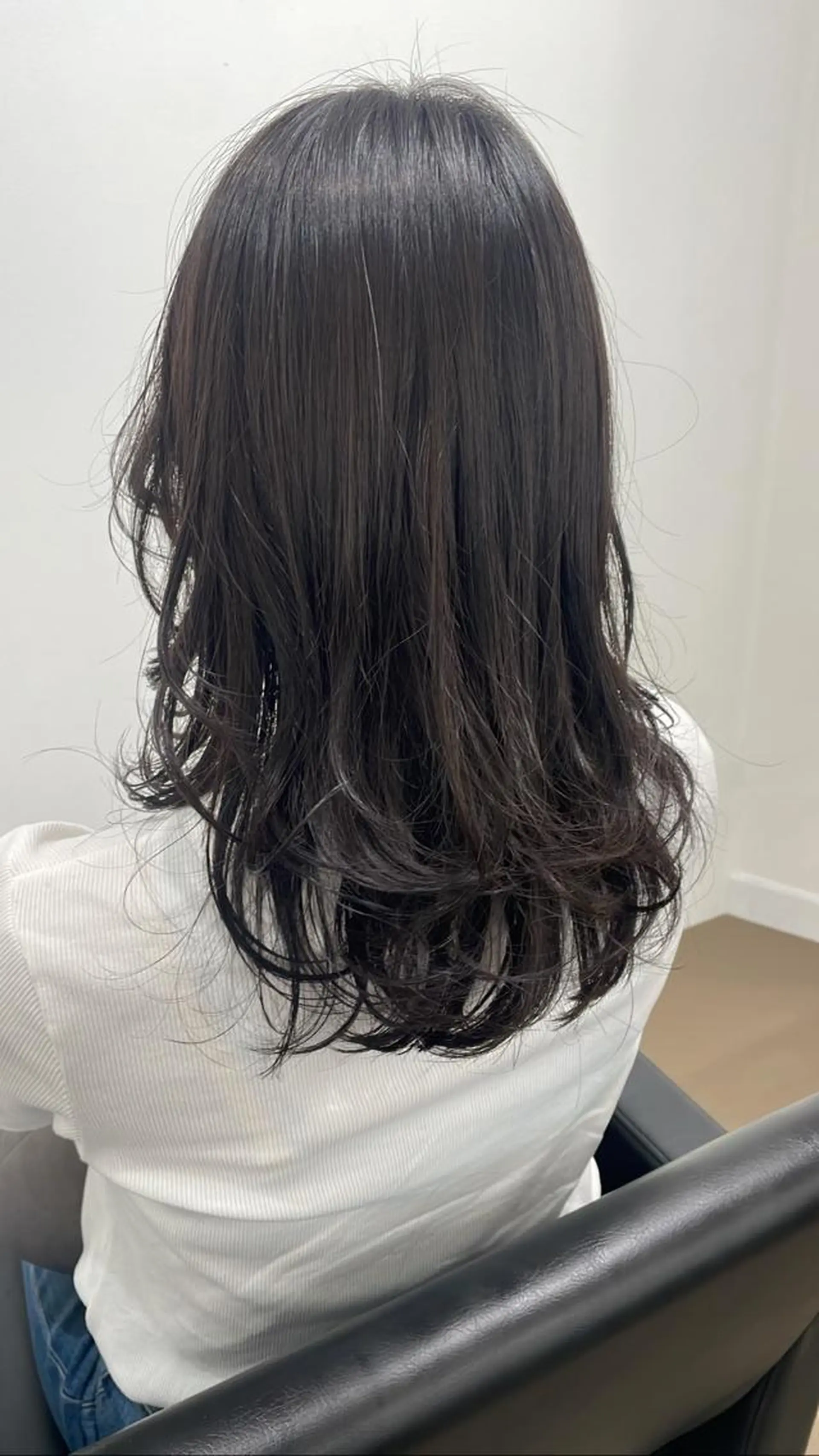 セミロング アイスグレージュ 【ioe岡本】🐶 向井歩のヘアスタイル