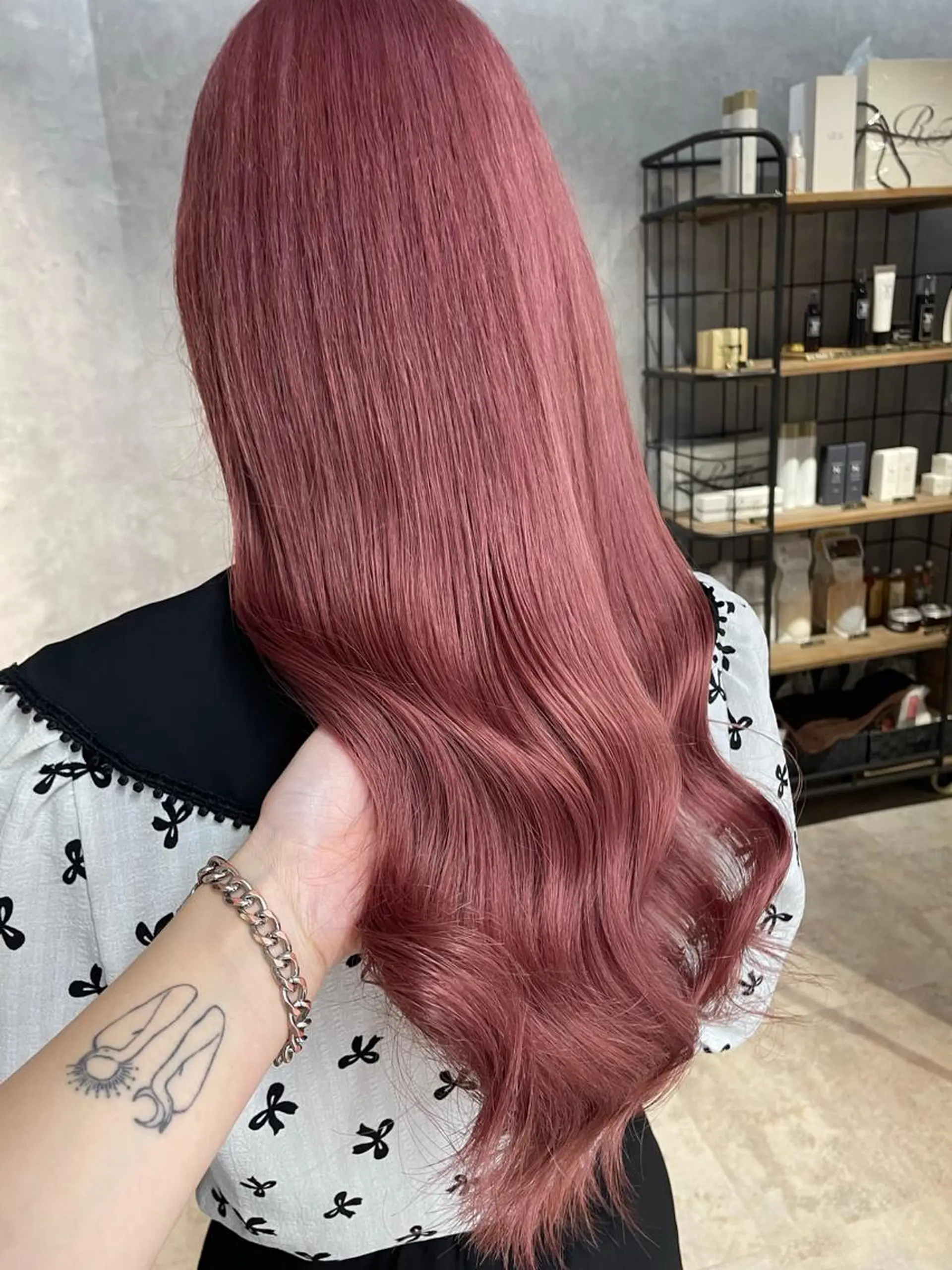 ロング Cielro【 シェイロ 】所属・Cielro/ダブル カラー/西田咲希のヘアスタイル