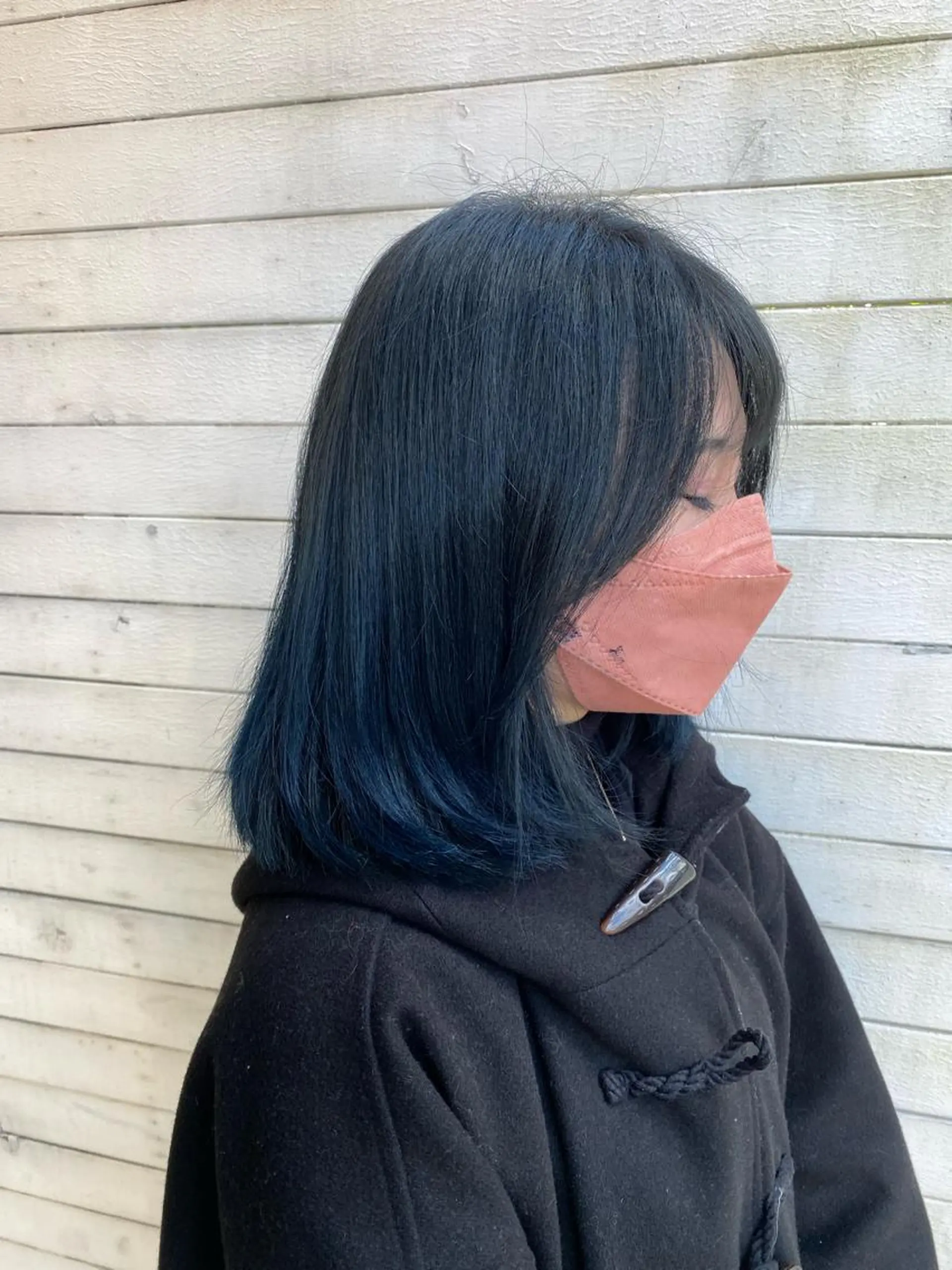 ロング カラー ブリーチ ブルーカラー 🌈髪質改善TR 艶カラーユウダイ🌈のヘアスタイル