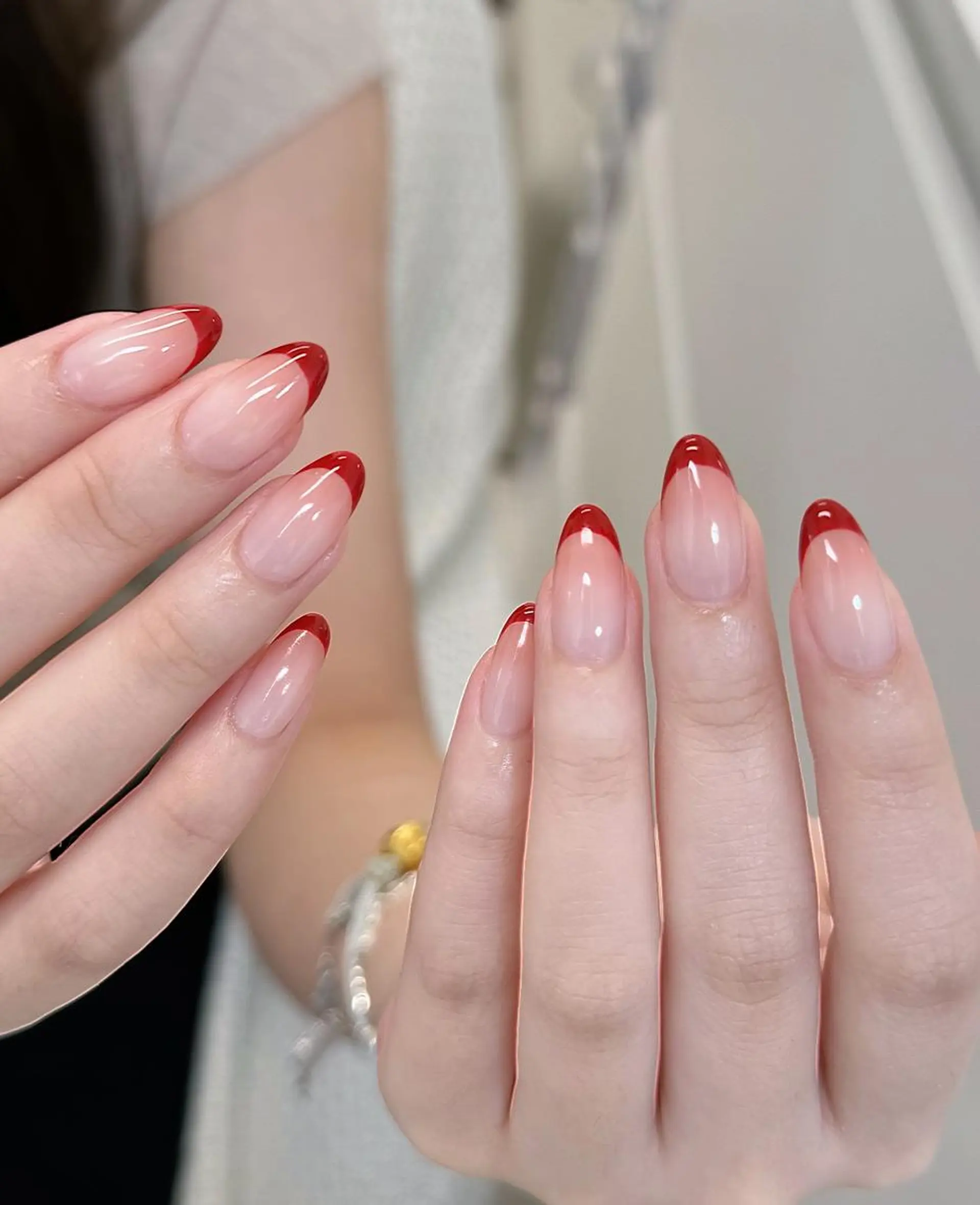 ネイル ハンドネイル フットネイル ハンドケア RAFFINE 月🦋🩵のネイルデザイン