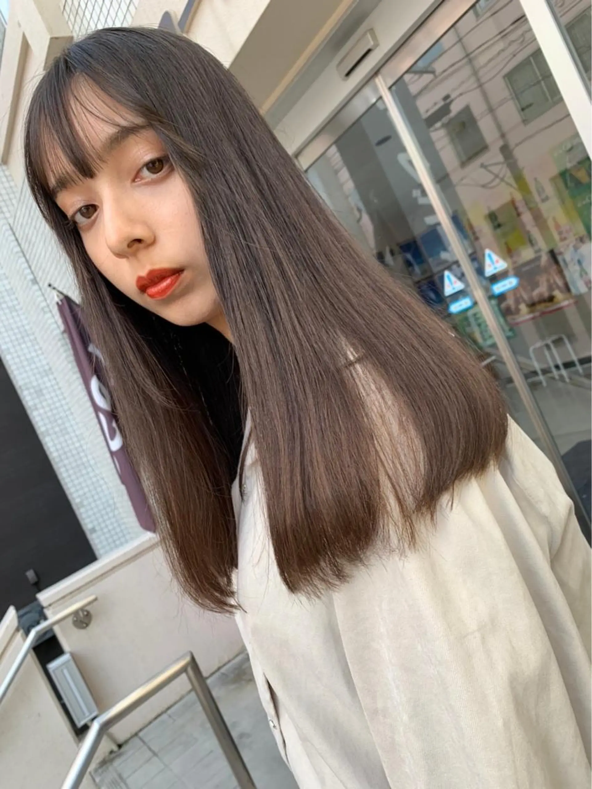 ロング カラー ブリーチ ブラウンカラー メンズサロンロス【LOSS】所属・メンズパーマ/新潟駅 NOBUTA🔥のヘアスタイル