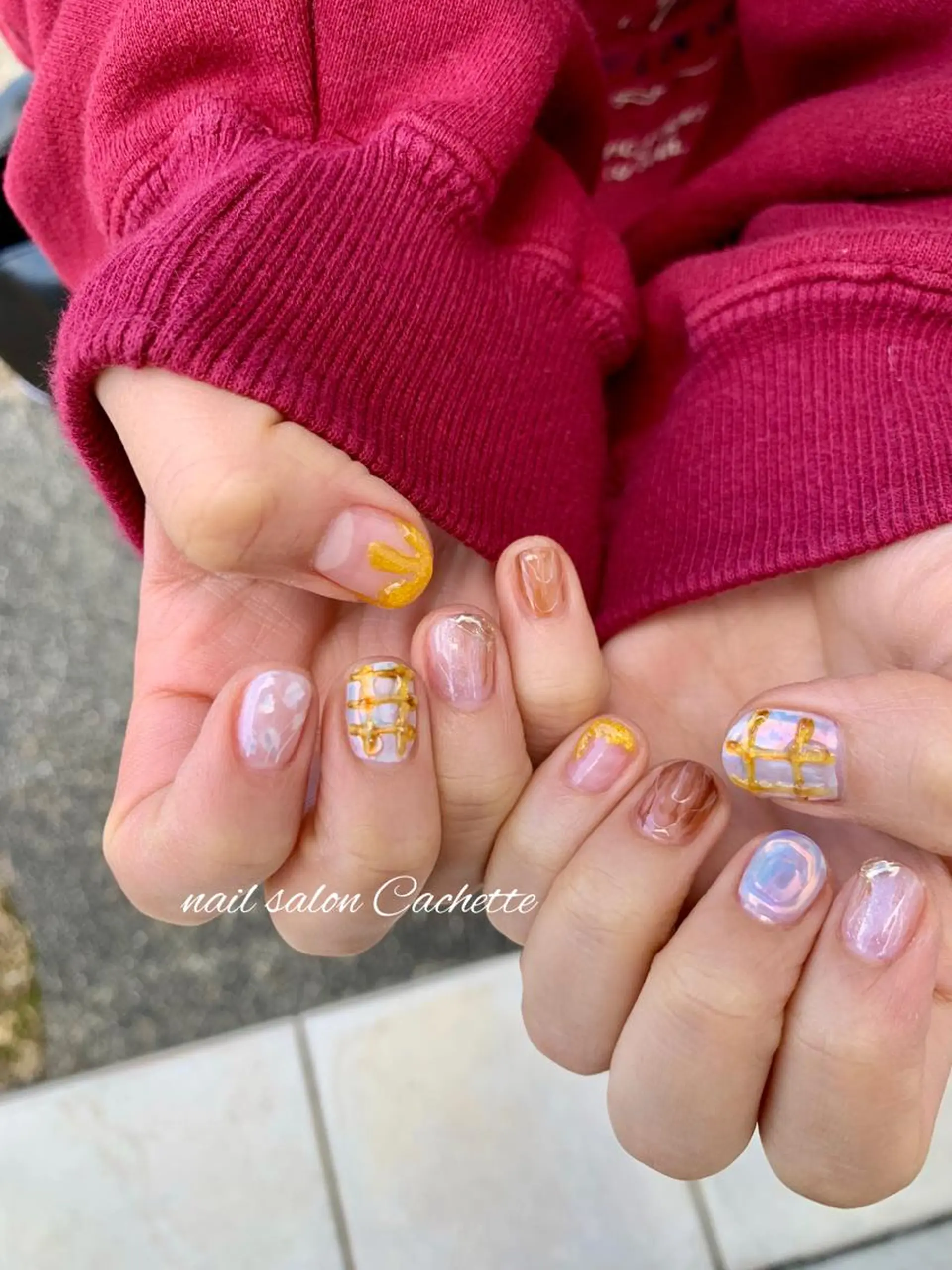 ネイル ✧Cachette✧ YUKARIのネイルデザイン