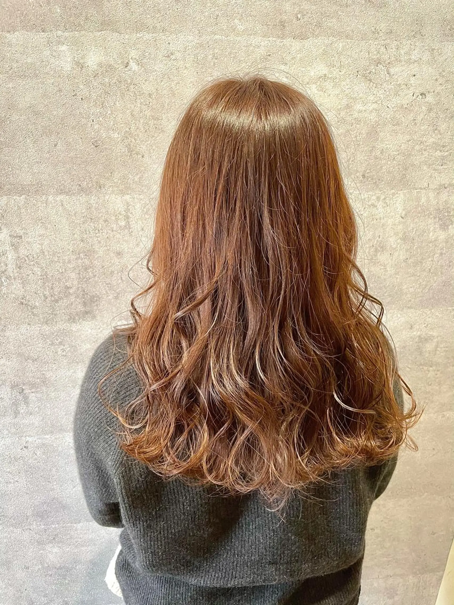 ロング カラー 西 めぐみのヘアスタイル